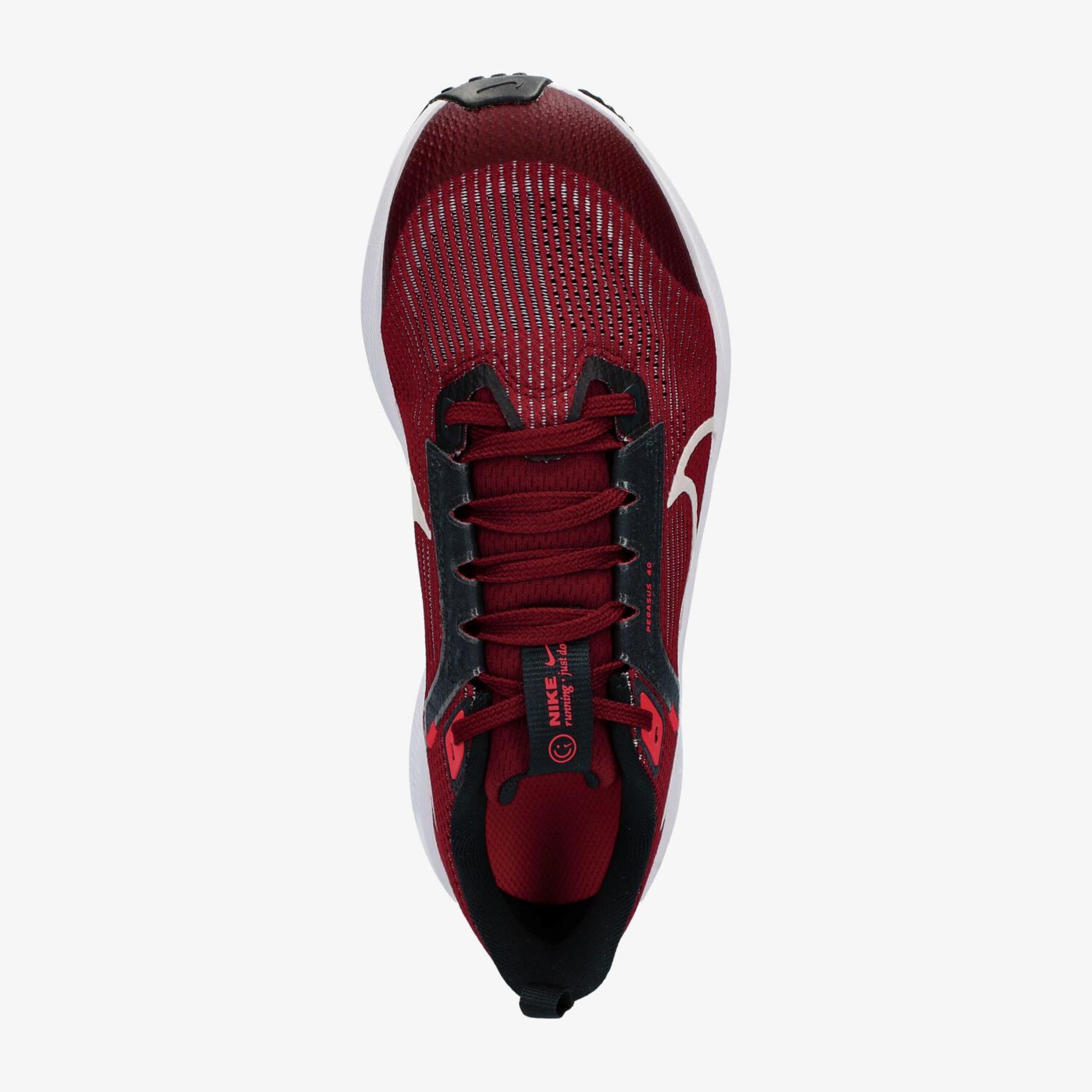 Nike Air Zoom Pegasus 40 - Granate - Zapatillas Running Niña