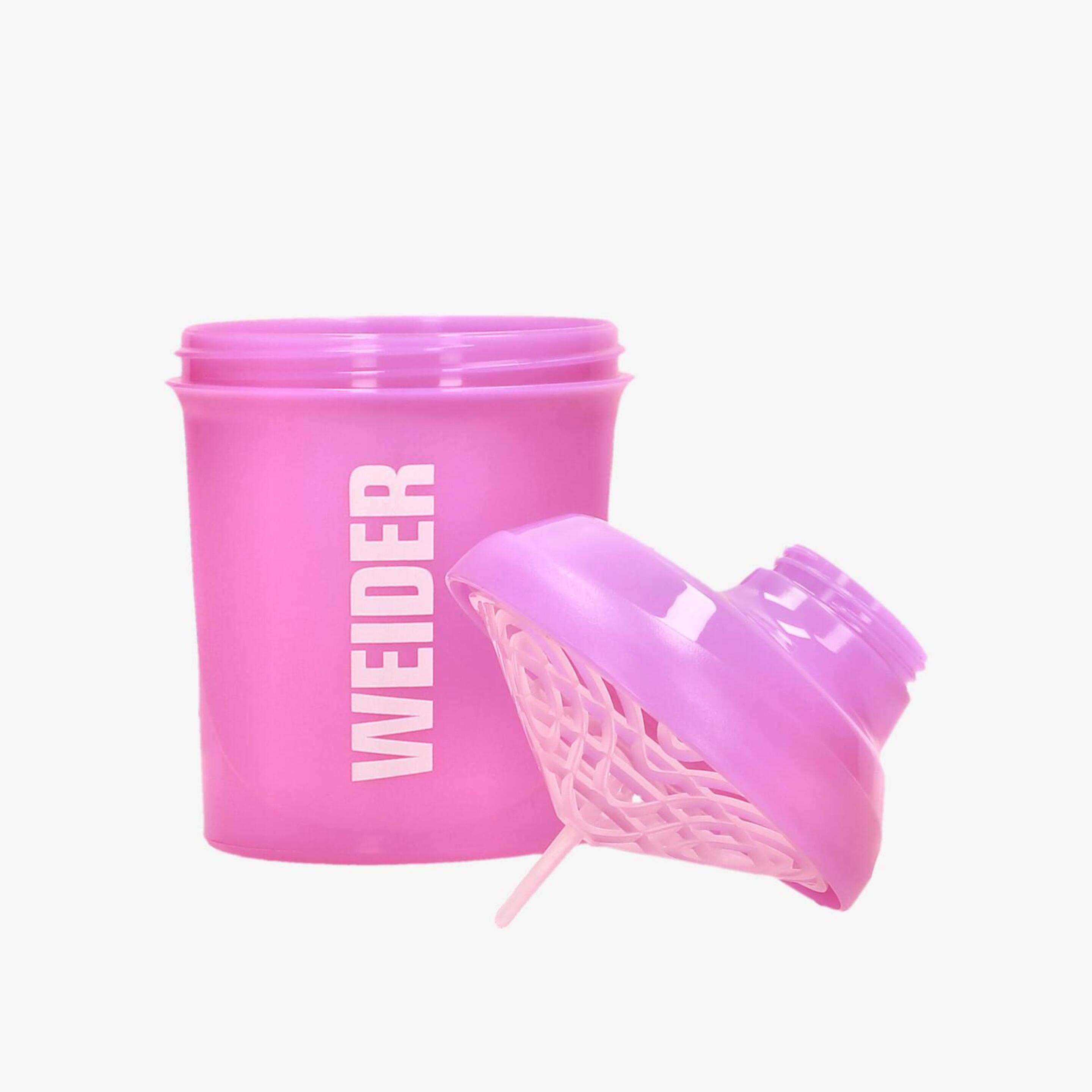 Weider Shaker 0,3l - Rosa - Mezclador Proteínas