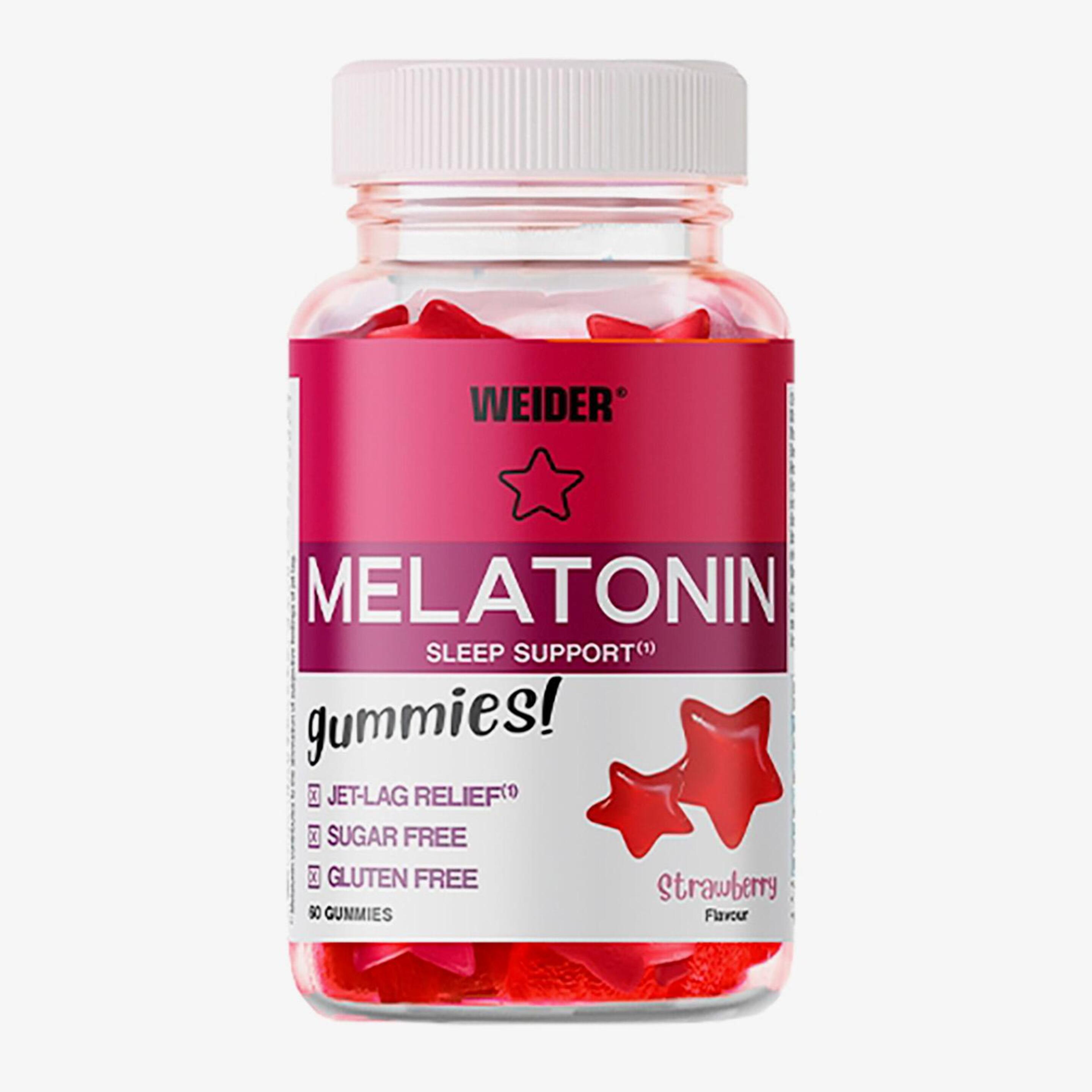 Weider Melatonina Fresa 60Uds - Gominolas Vitamina