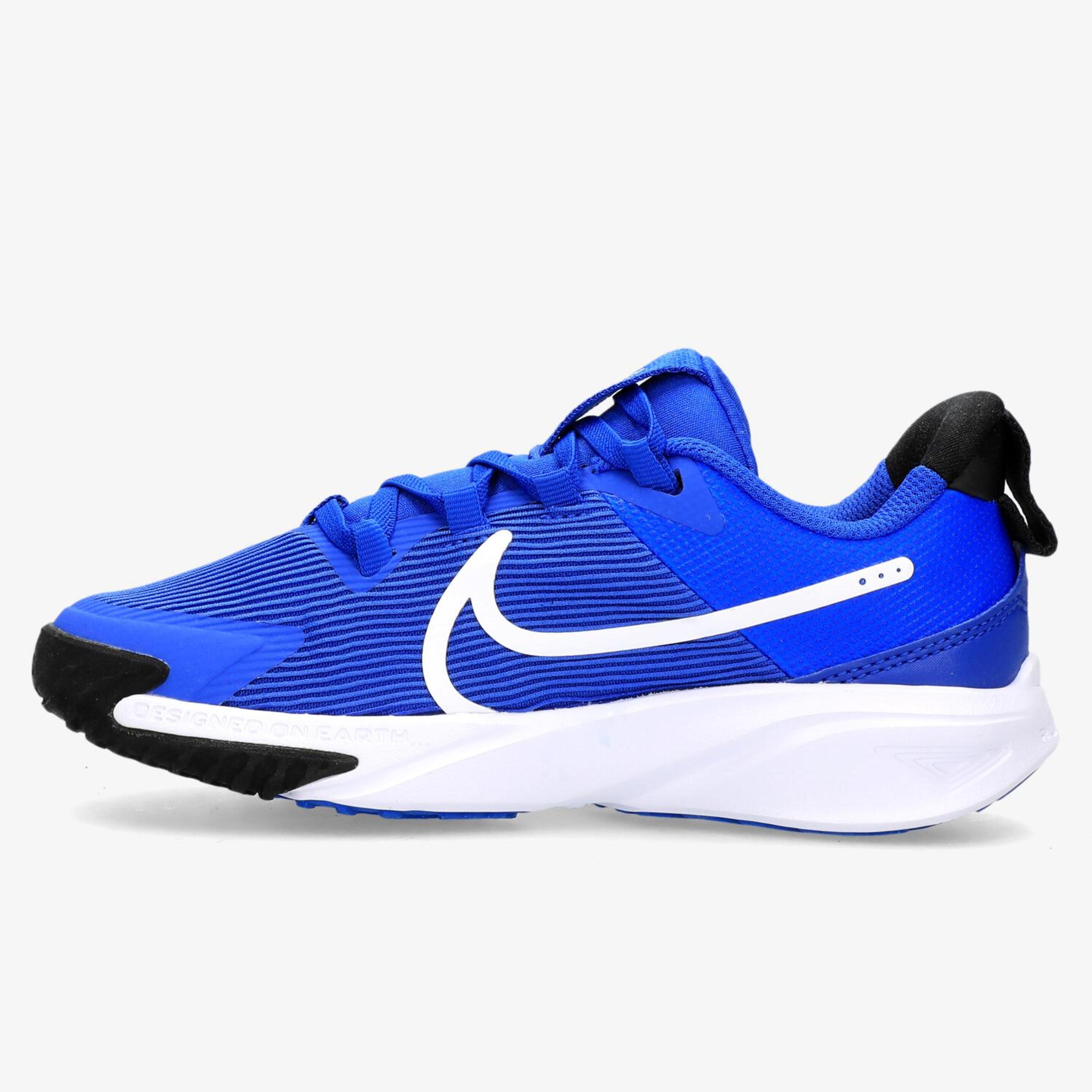 Nike Star Runner 4 - Azul - Zapatillas Velcro Niño