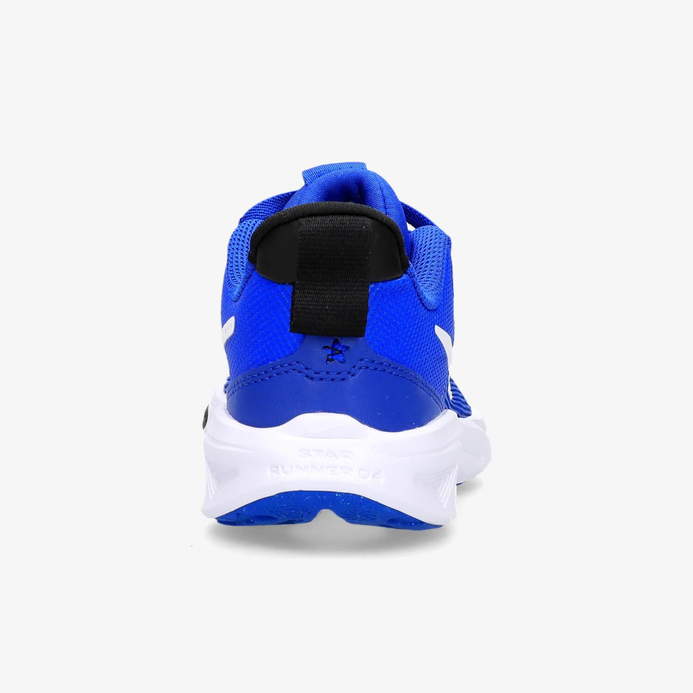 Nike Star Runner 4 - Azul - Zapatillas Velcro Niño