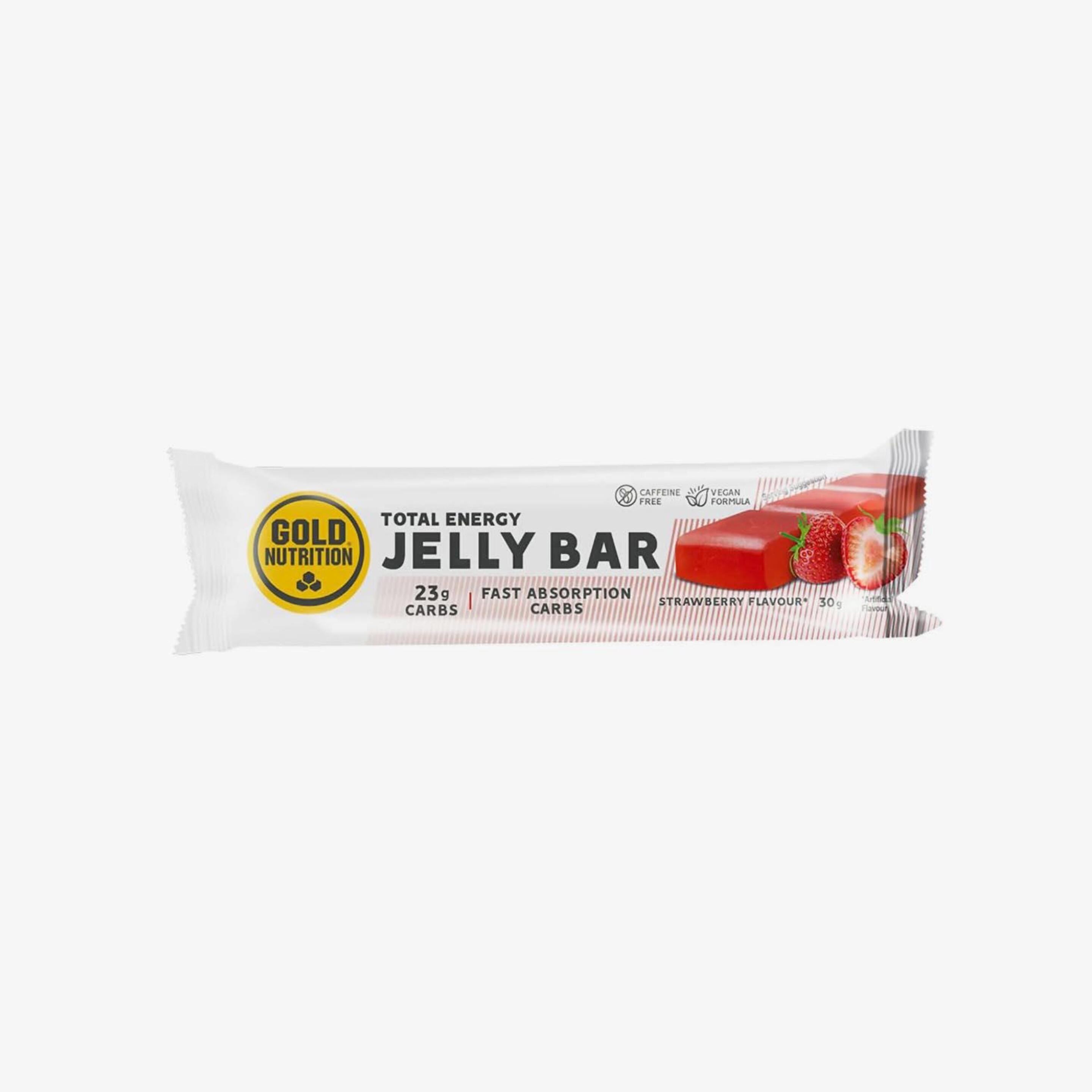 Goldnutrition Jelly Fresa 30g - unico - Barrita Energética