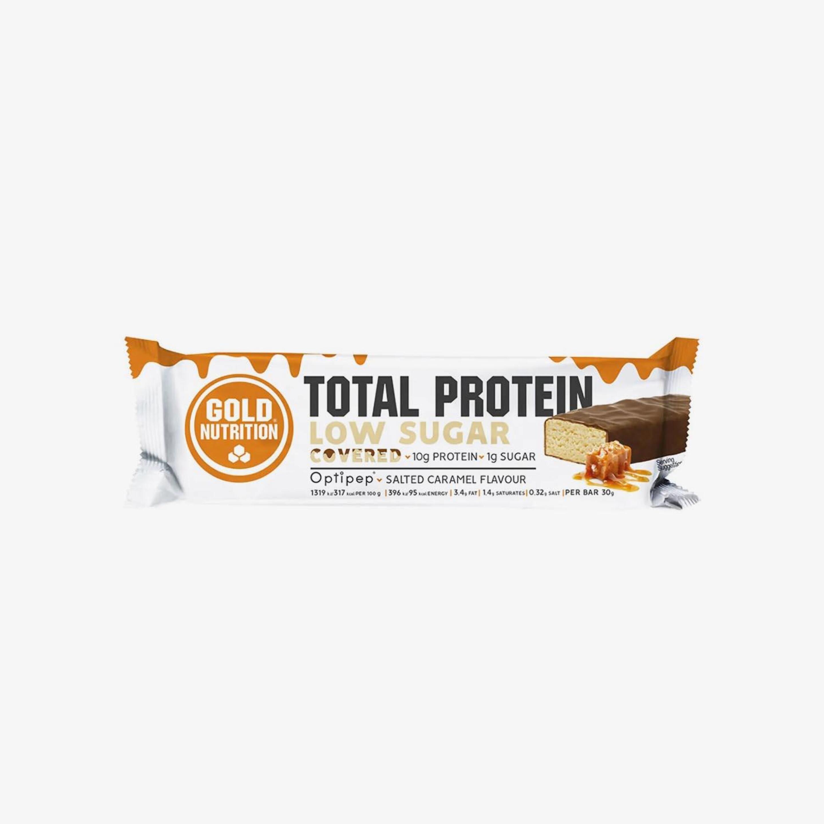 Goldnutrition Protein Caramelo 30g - unico - Barrita Energética
