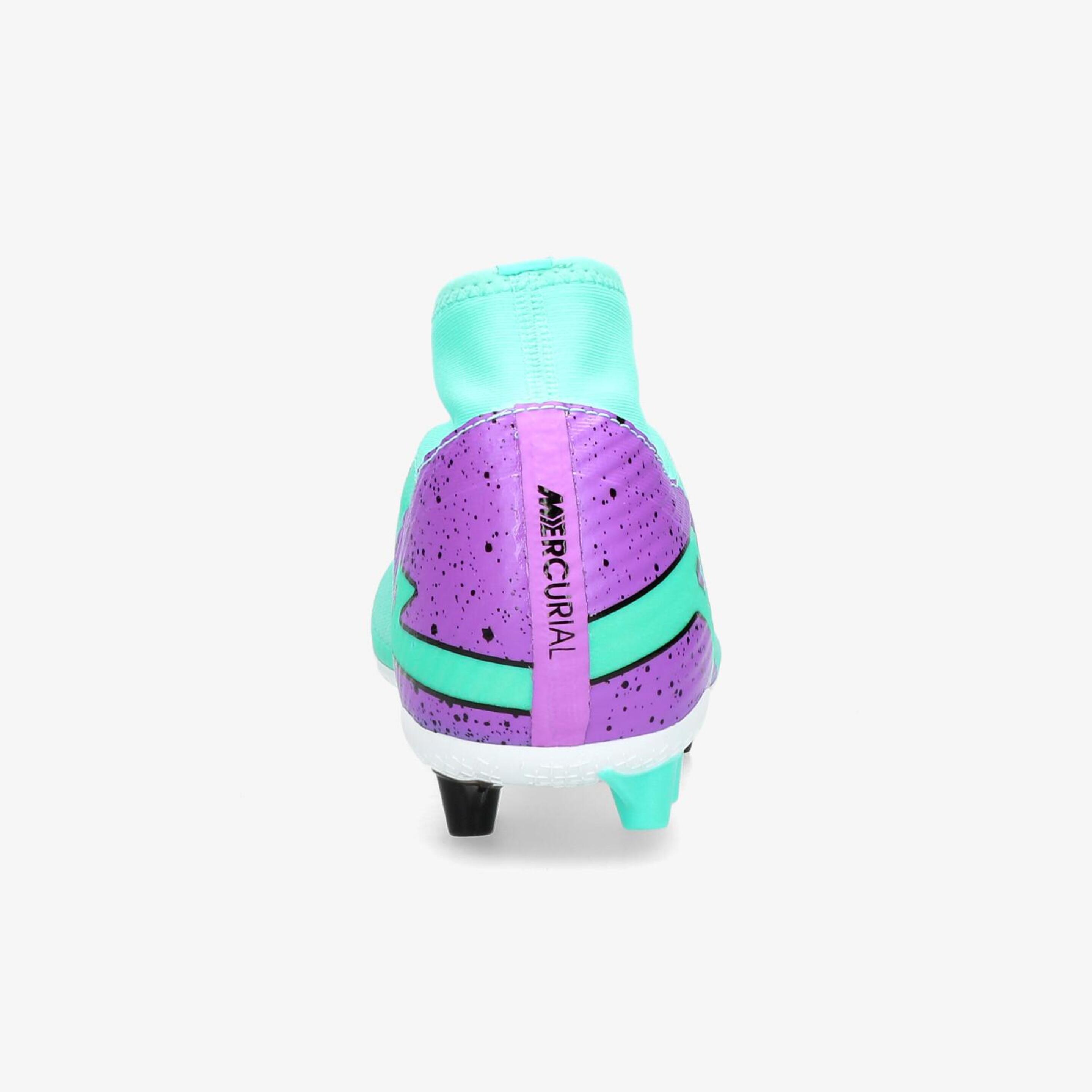 Nike Mercurial Superfly Ag - Gris - Zapatillas Fútbol