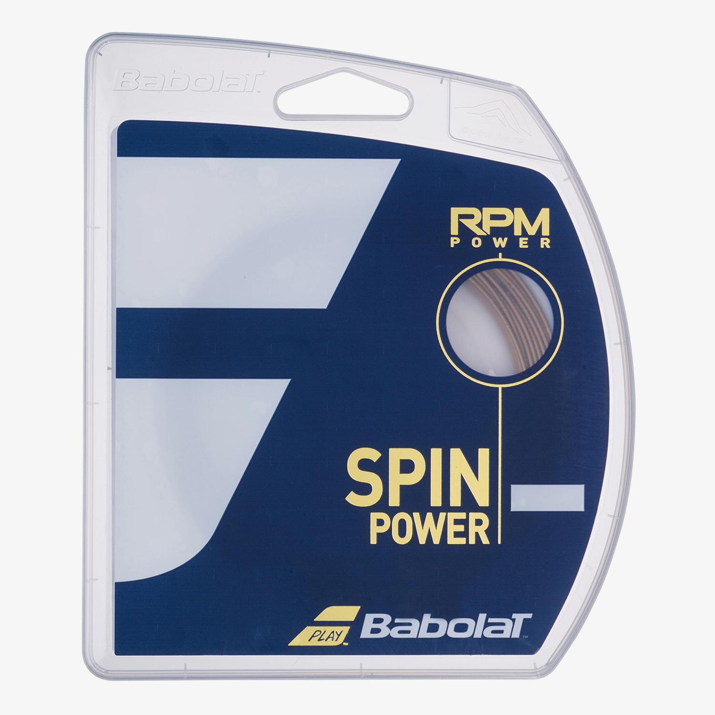 Babolat Rpm Power 12m - unico - Encordado Raqueta