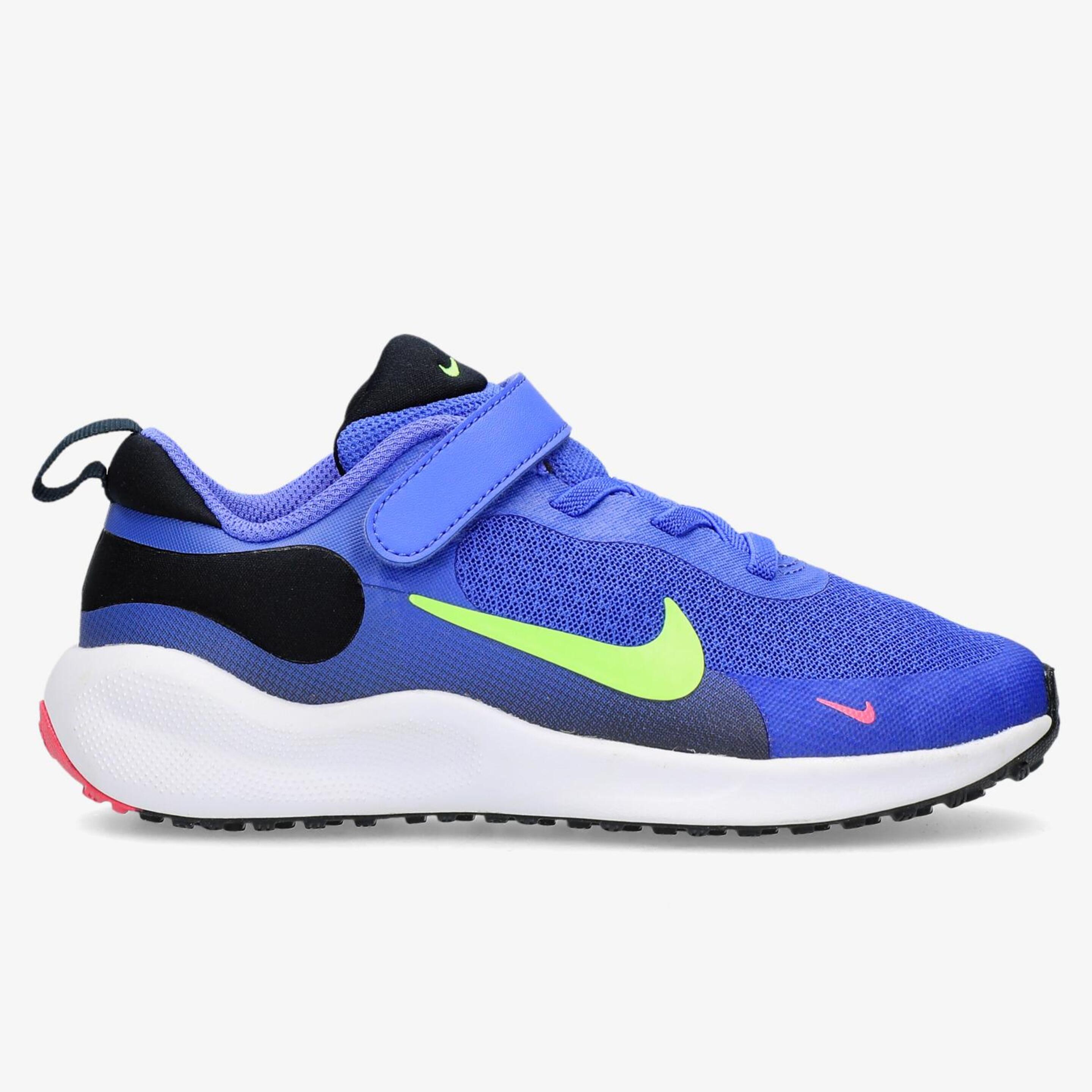 Nike Revolution 7 - azul - Zapatillas Running Niño