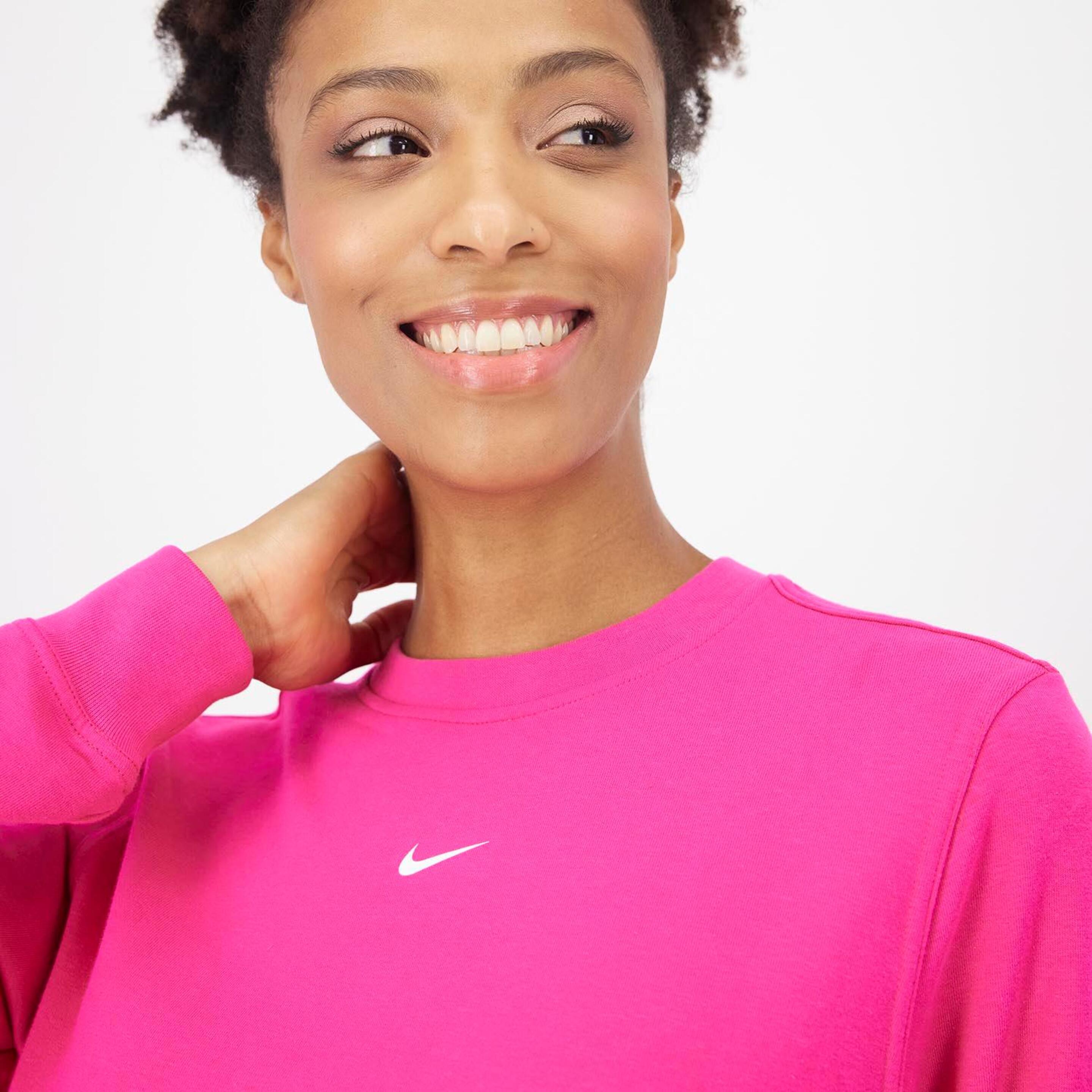 Nike One - Rosa - Sudadera Fitness Mujer