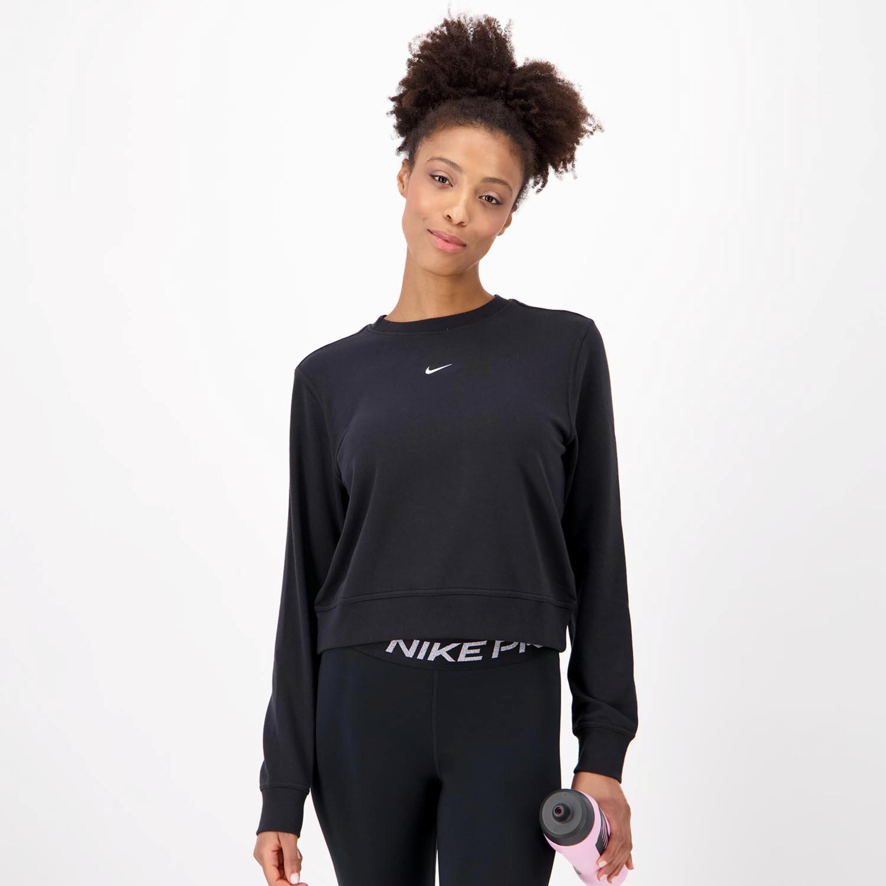 Nike One - negro - Sudadera Fitness Mujer