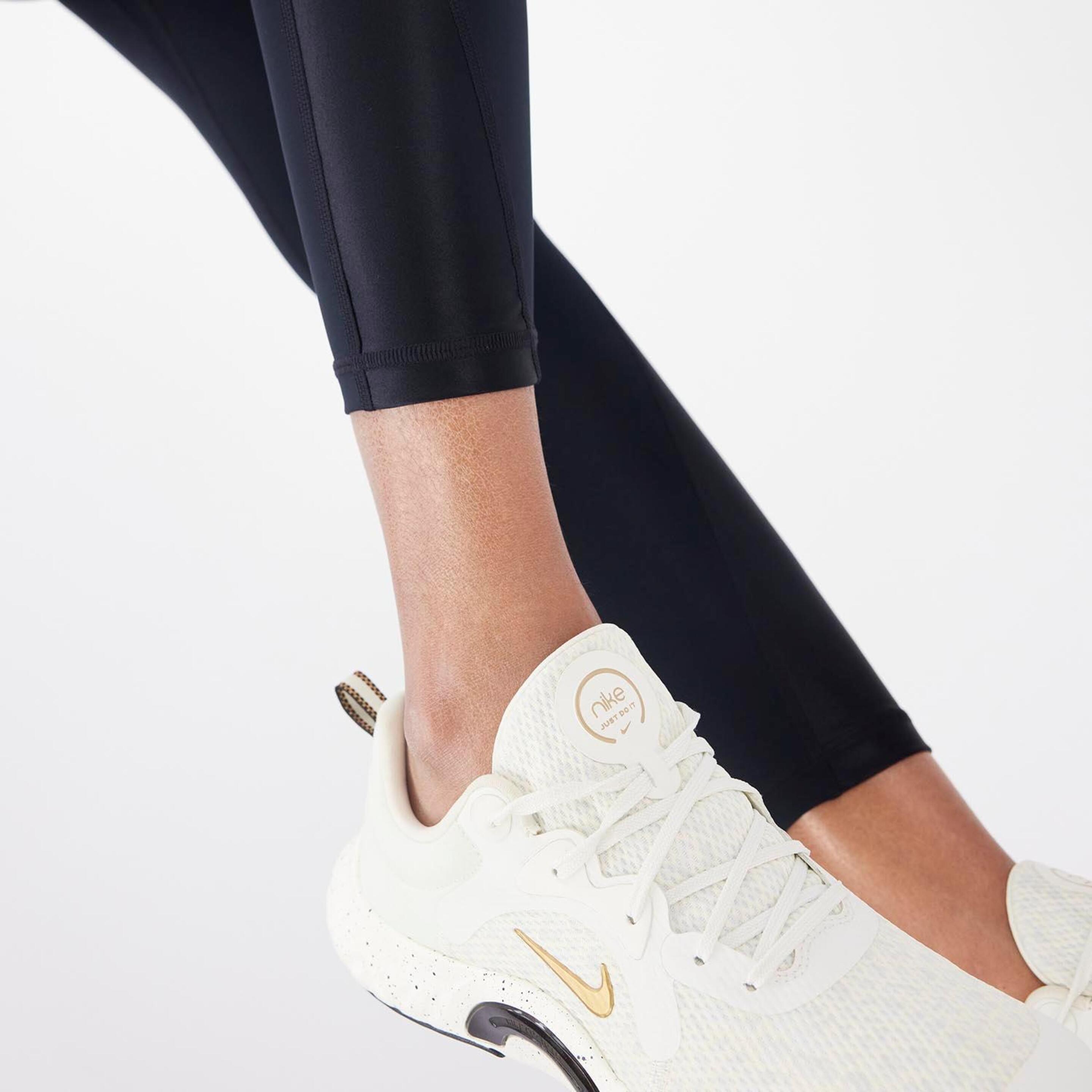Nike Tight - Negro - Mallas Tobilleras Mujer