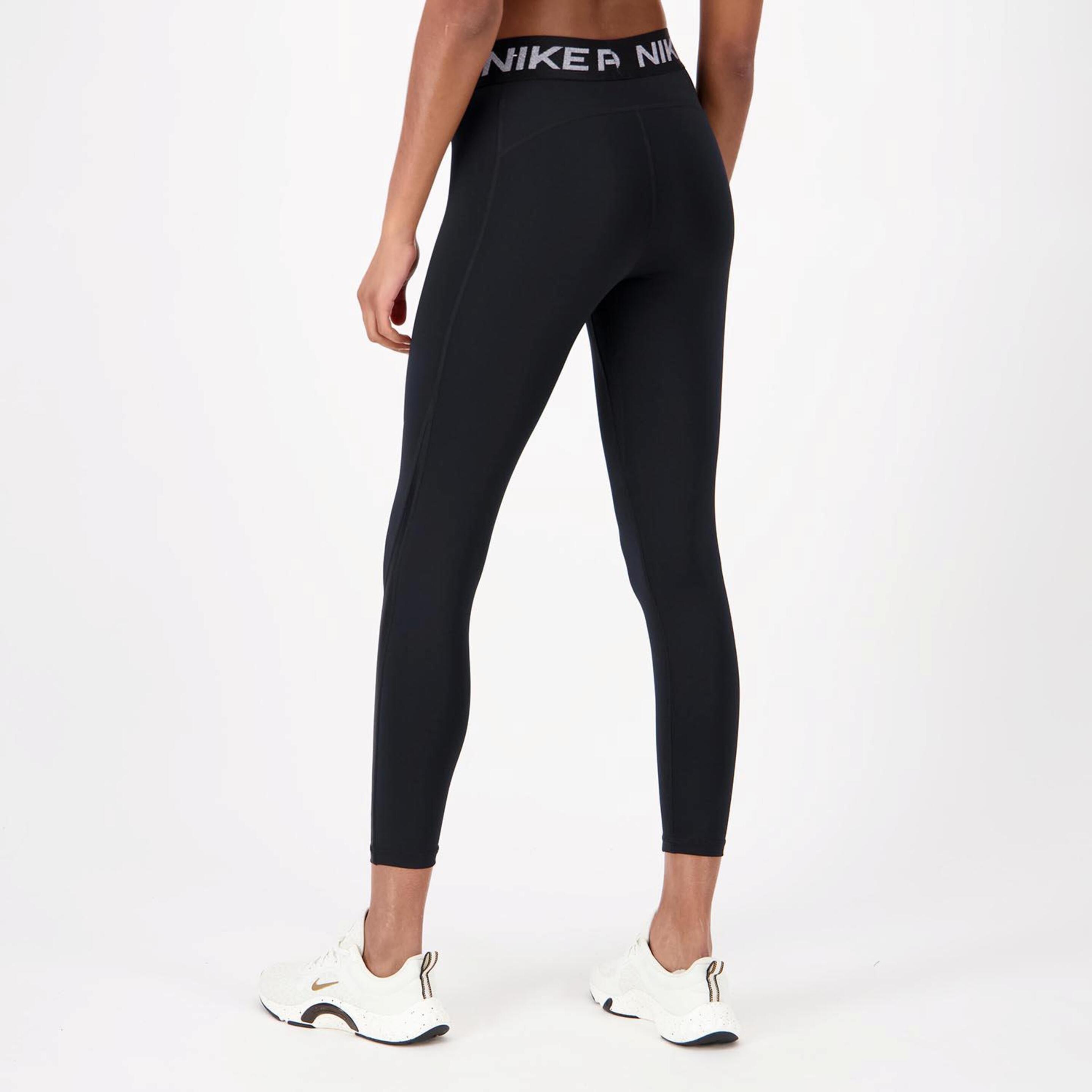 Nike Tight - Negro - Mallas Tobilleras Mujer