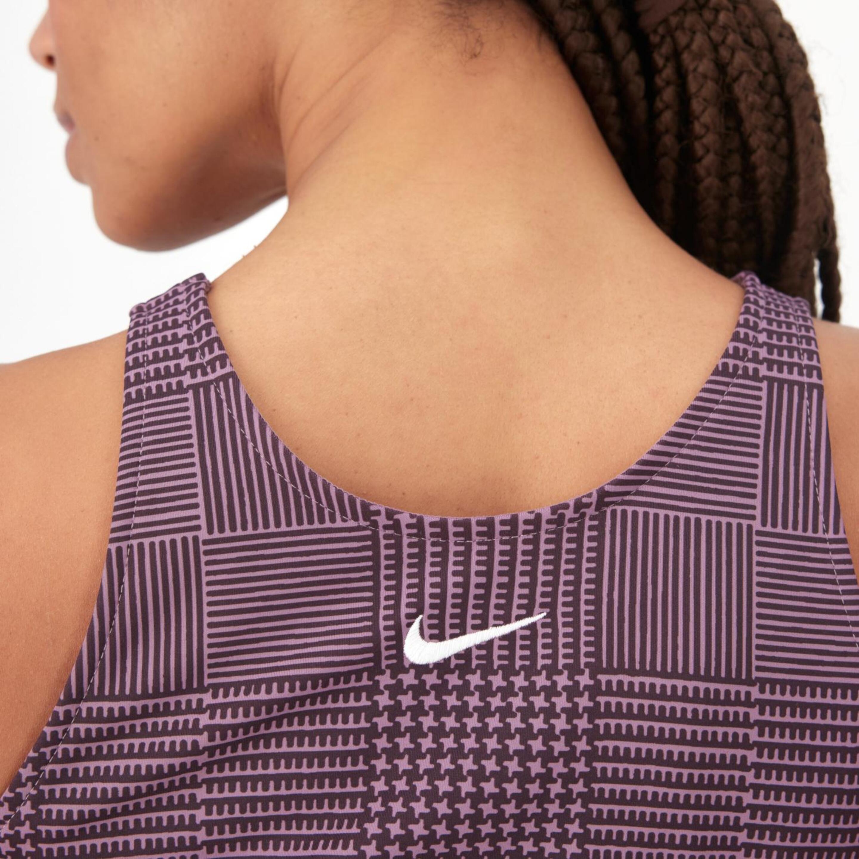 Camiseta Nike - Morado - Camiseta Yoga Mujer