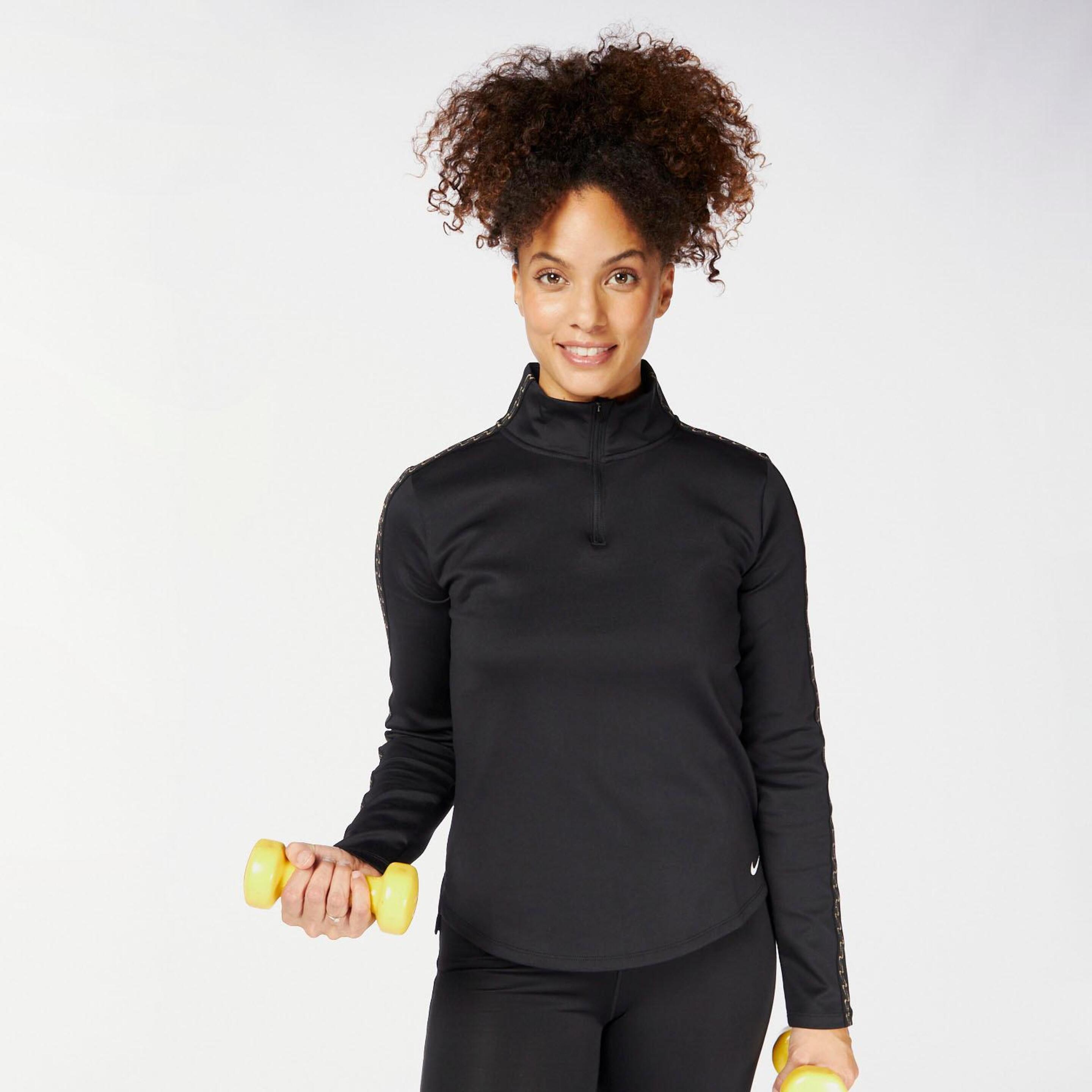 Nike One - Negro - Sudadera Fitness Mujer