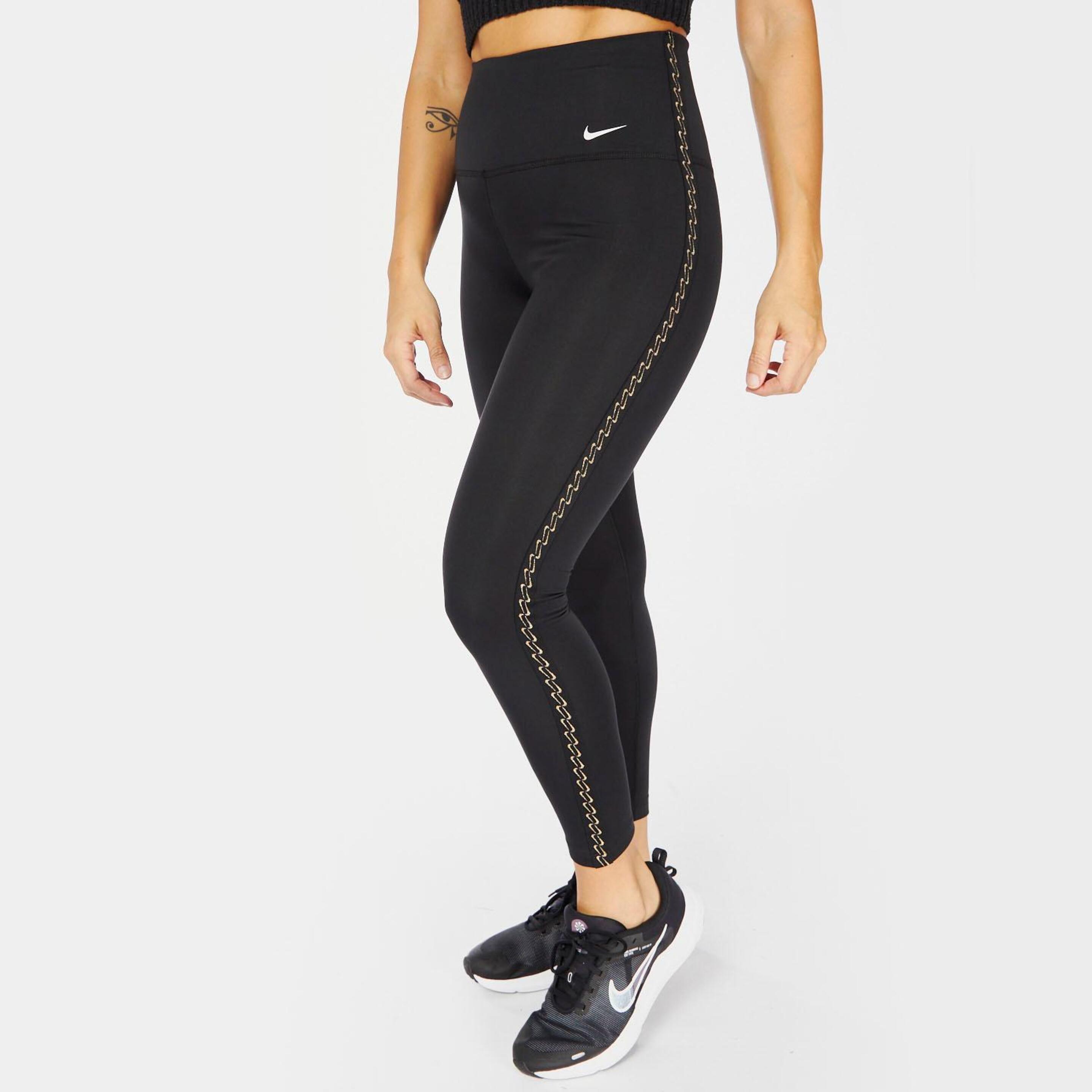 Nike One - Negro - Mallas Fitness Mujer