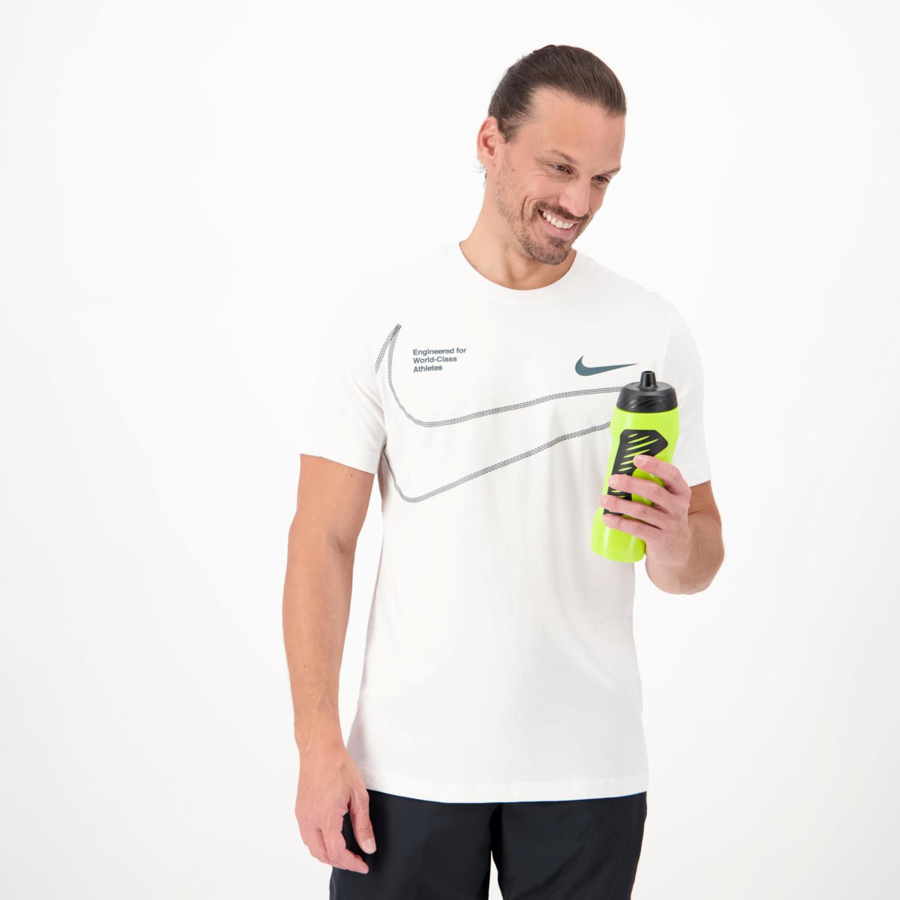 Nike Dri-fit - marron - Camiseta Running Hombre