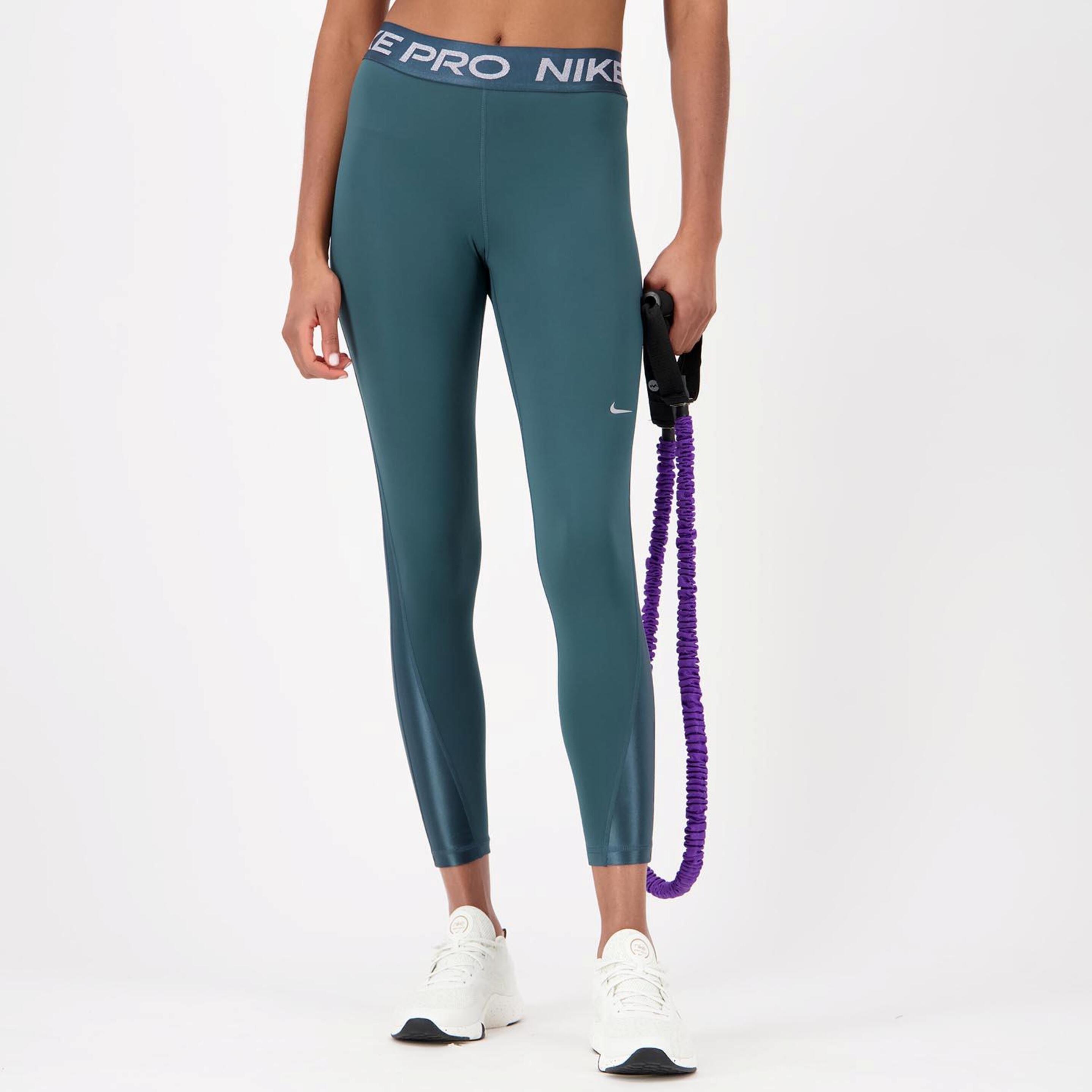 Nike Tight - gris - Mallas Tobilleras Mujer