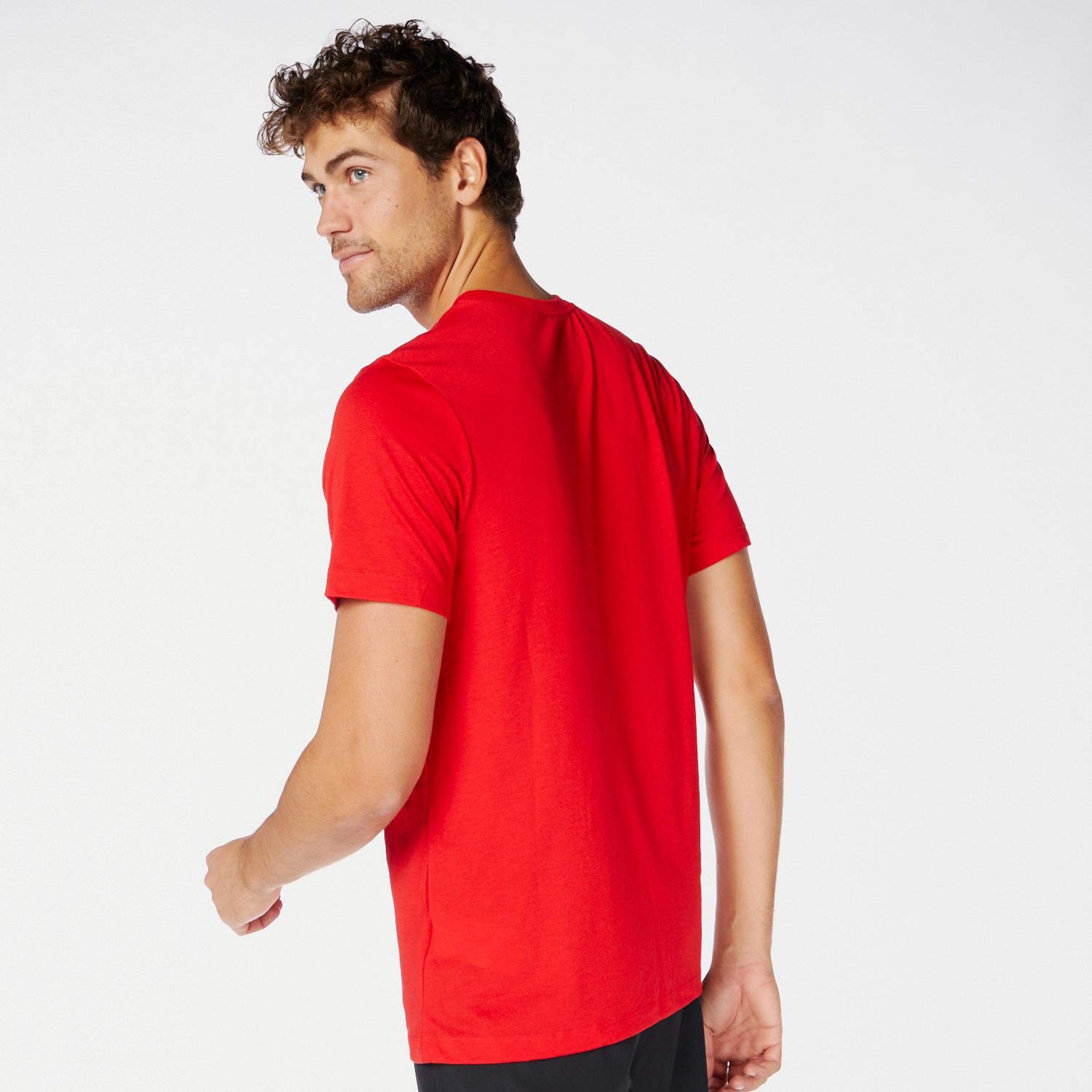 Nike Pro Dri-FIT - Rojo - Camiseta Running Hombre