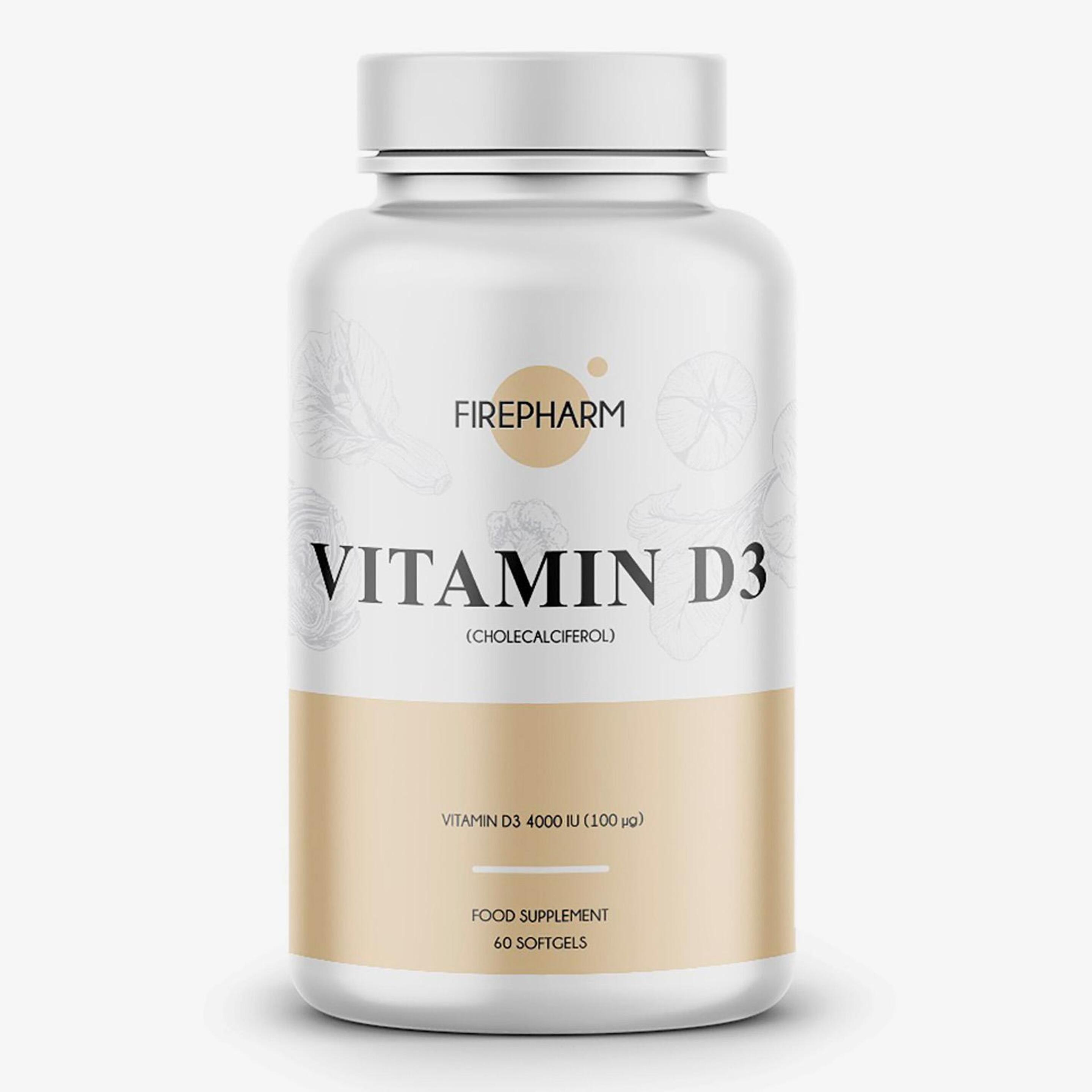 Fire Nutrition Vitamina D3 - Vitaminas