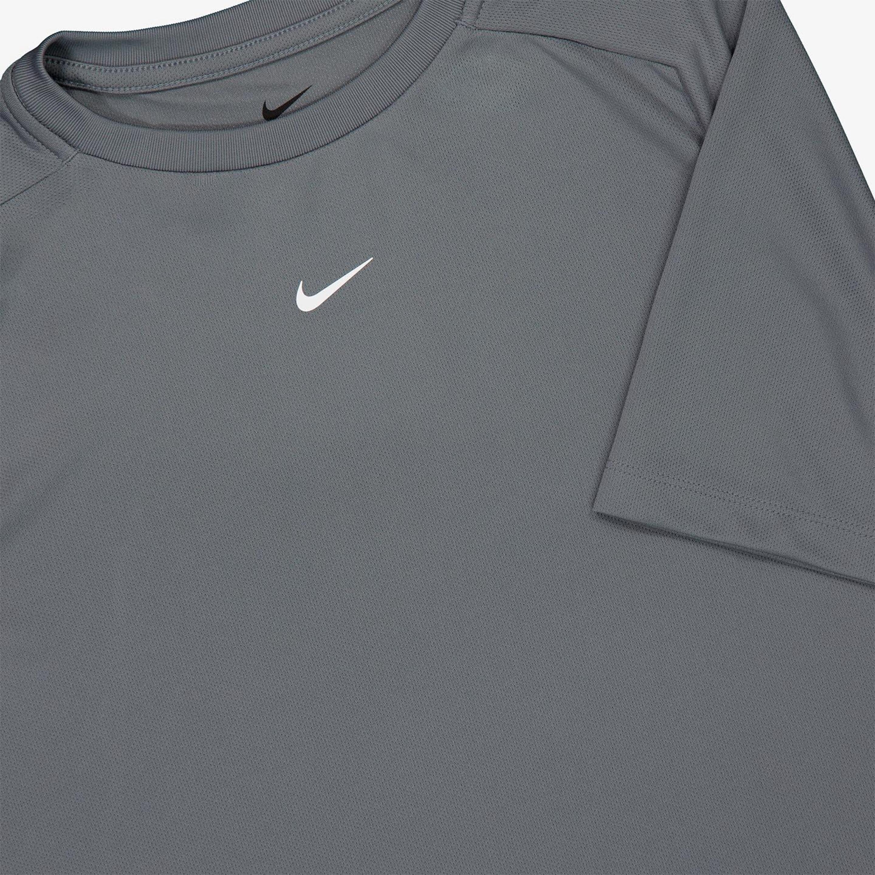 Camiseta Nike - Gris - Camiseta Running Niño
