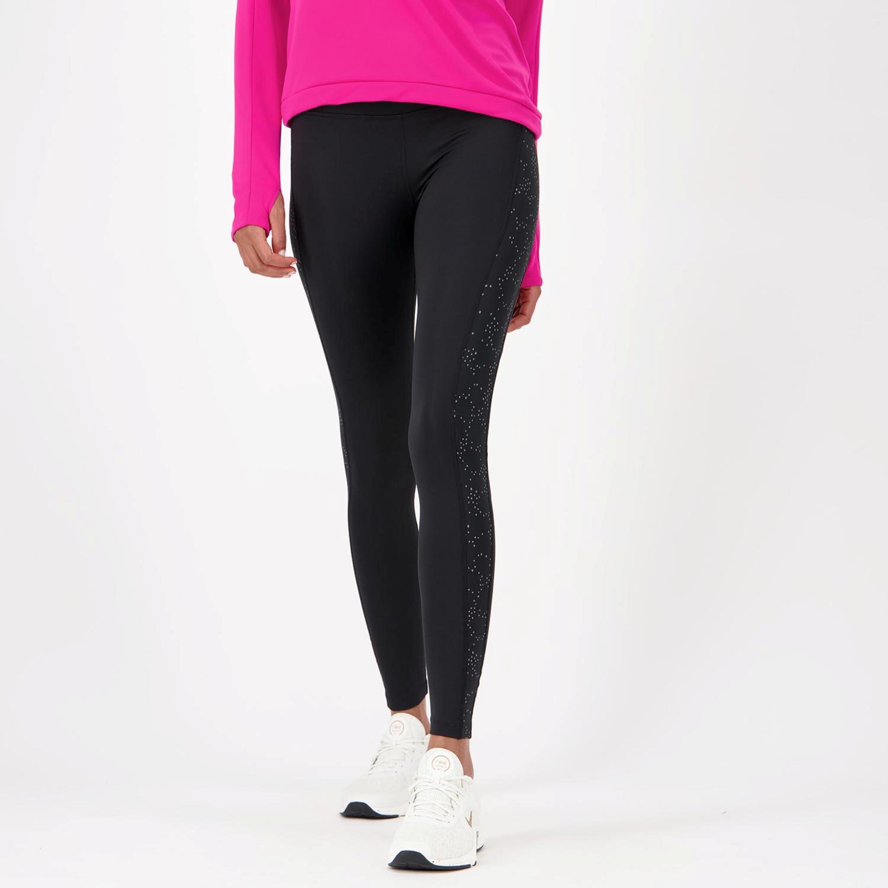 Mallas Cortas Nike - negro - Leggings Running Mujer