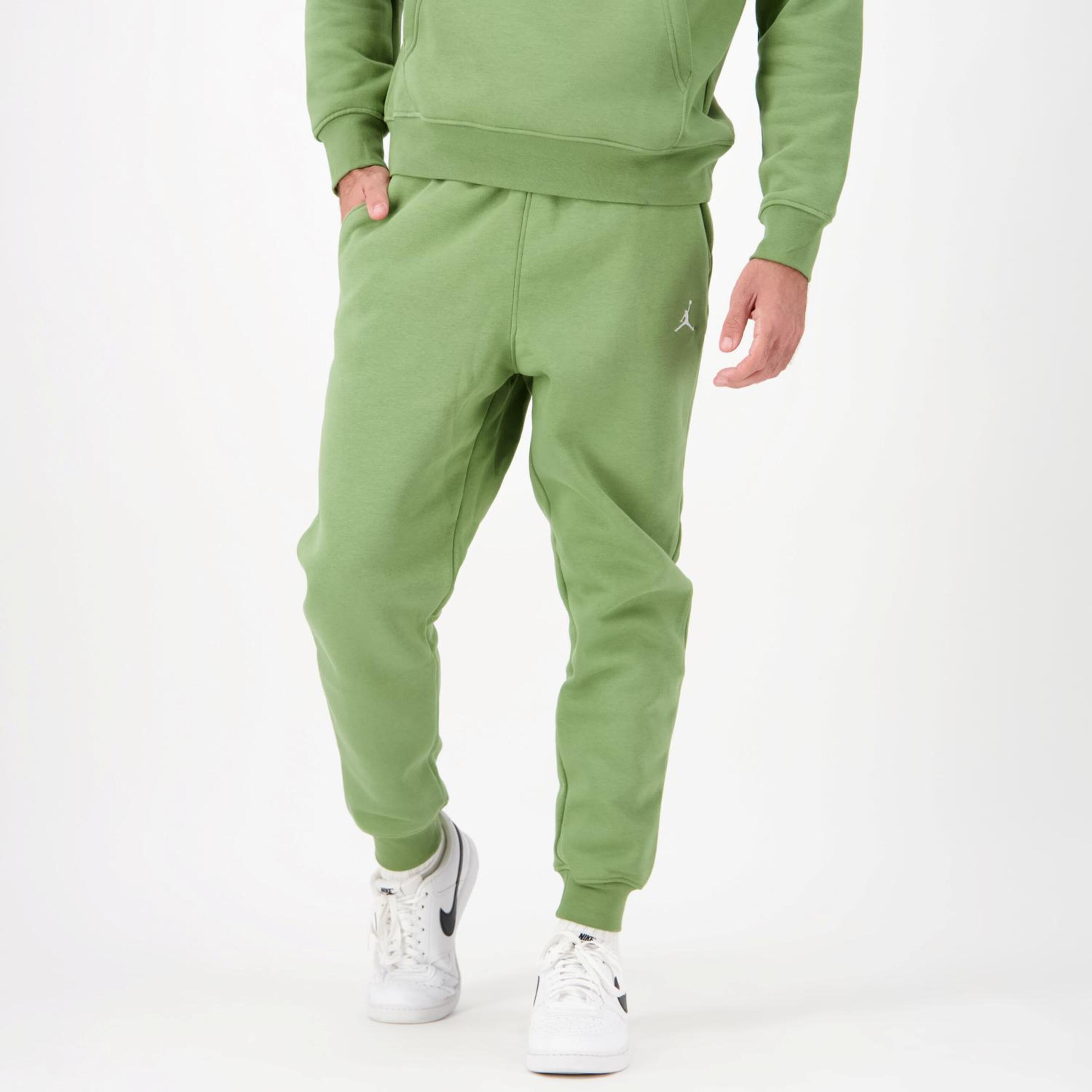 Jordan Small Logo - verde - Pantalón Hombre