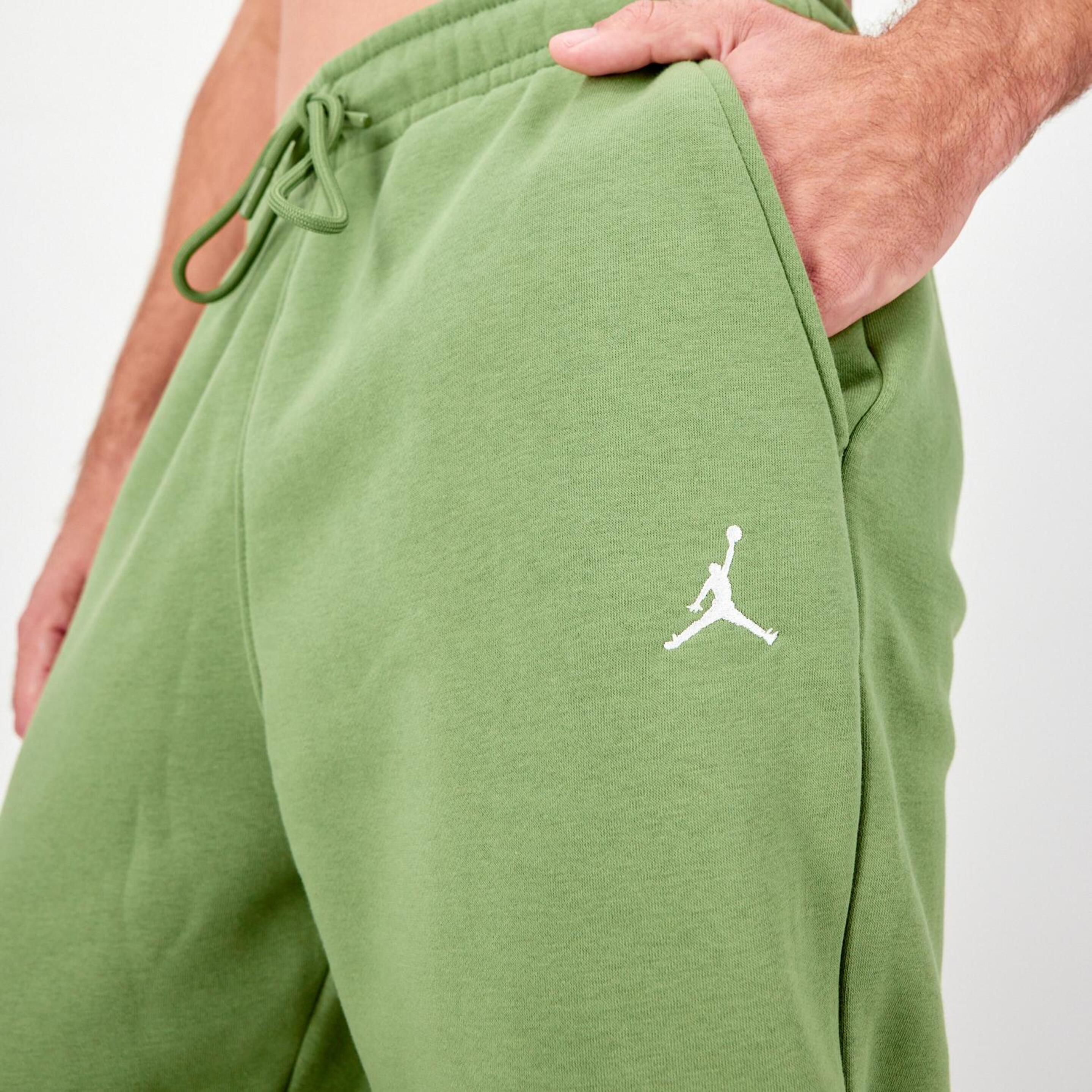 Calças Jordan - Verde - Calças Homem | Sport Zone