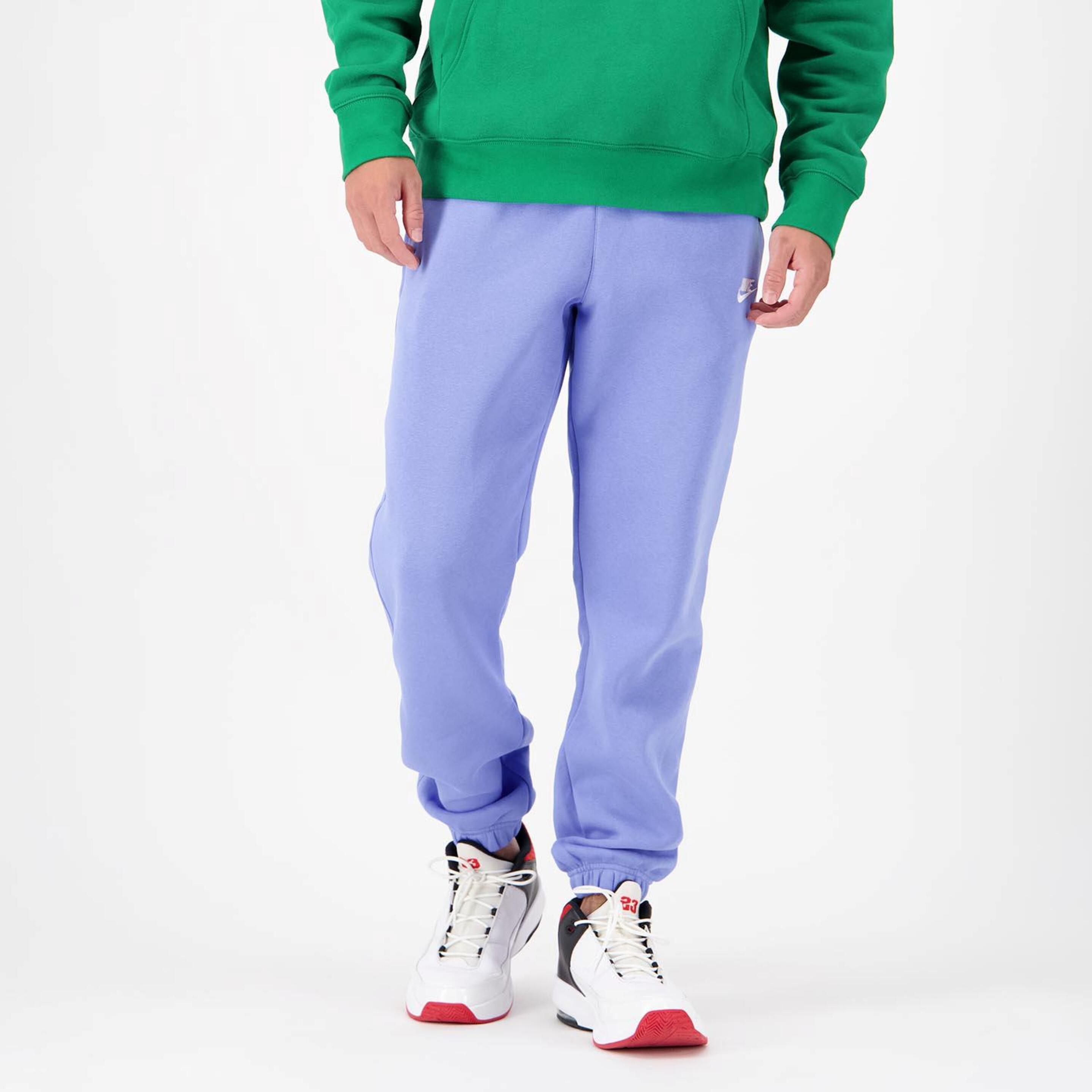 Nike Club - morado - Pantalón Hombre