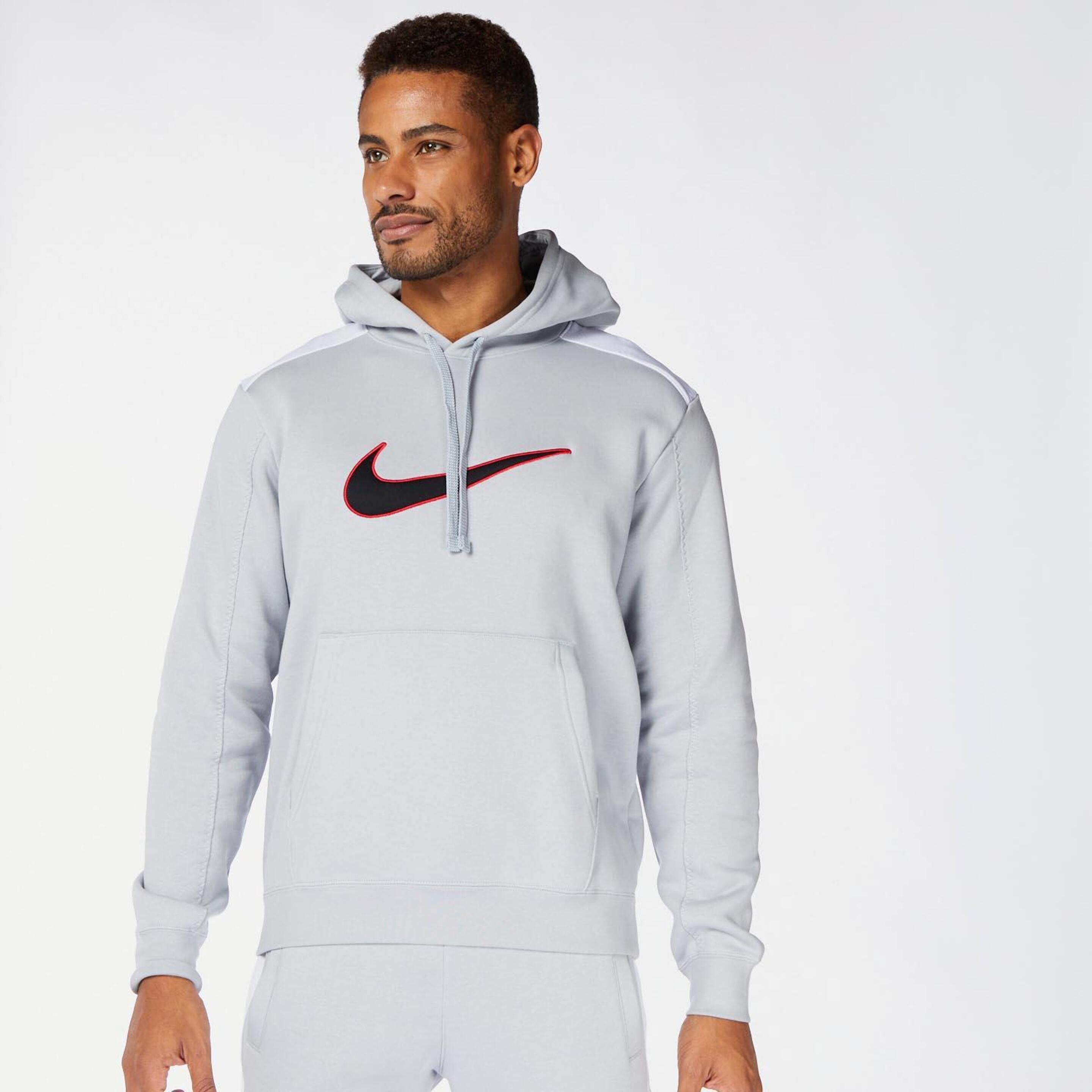 Nike Sport - gris - Sudadera Capucha Hombre
