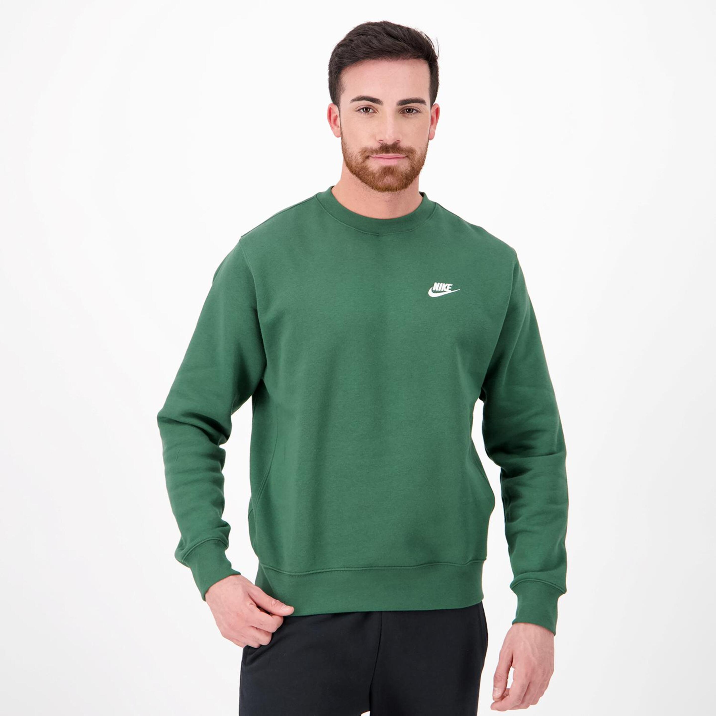 Nike Club - verde - Sudadera Hombre