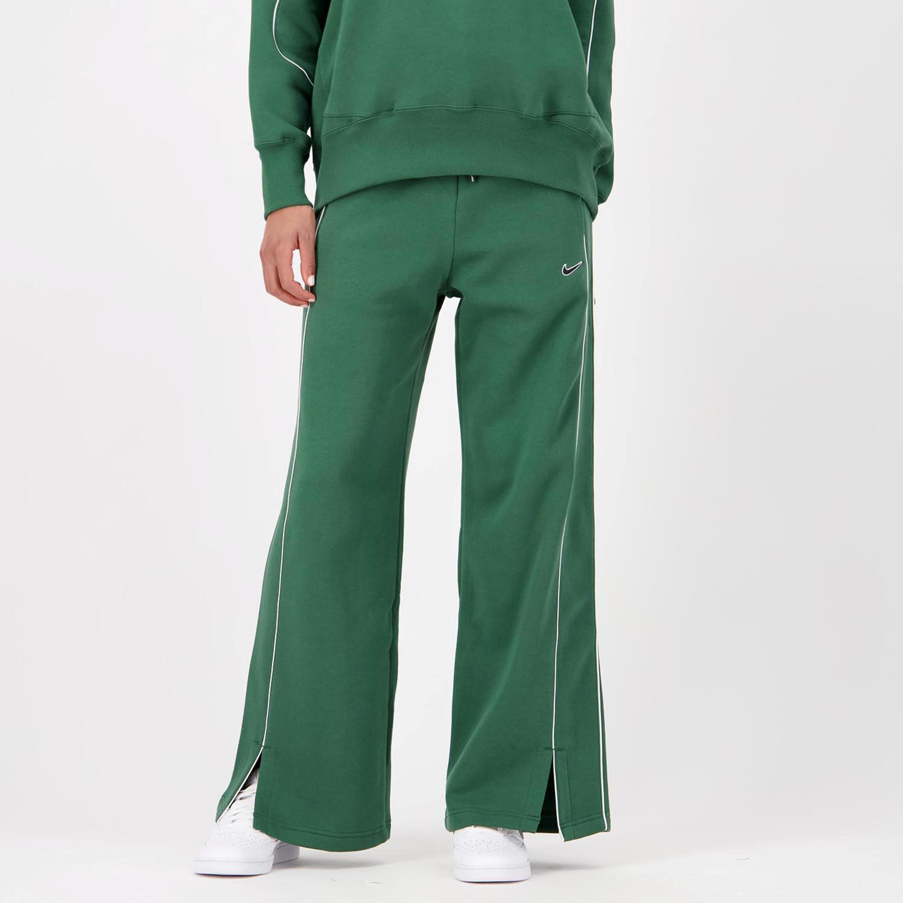 Nike Small Logo - verde - Pantalón Chándal Mujer