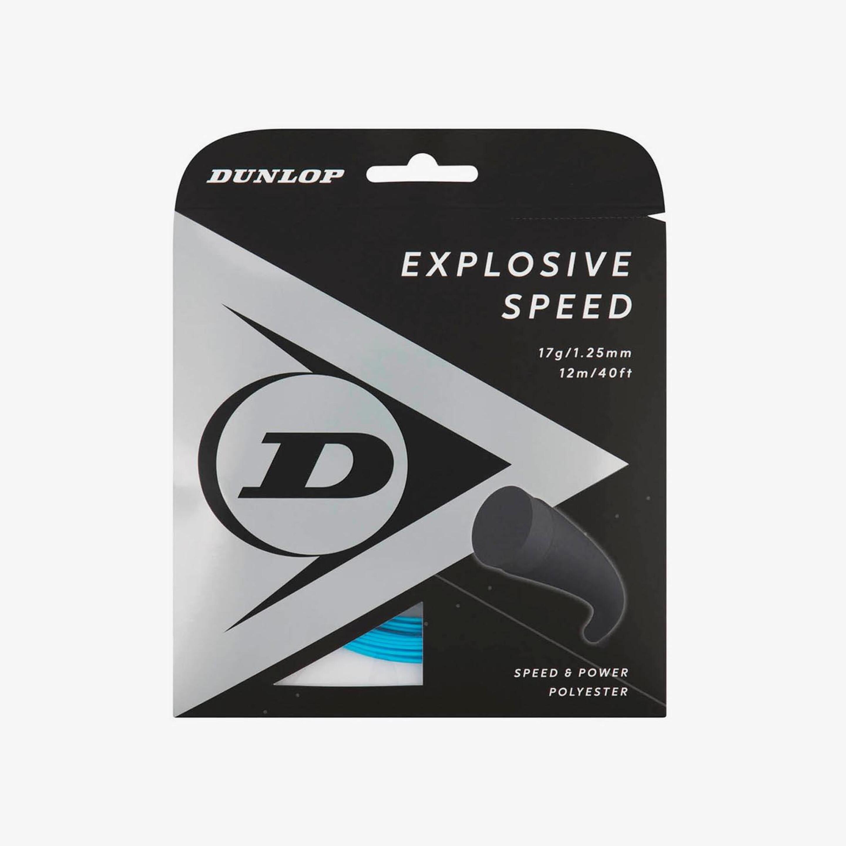 Dunlop Explosive Speed - azul - Encordado Raqueta