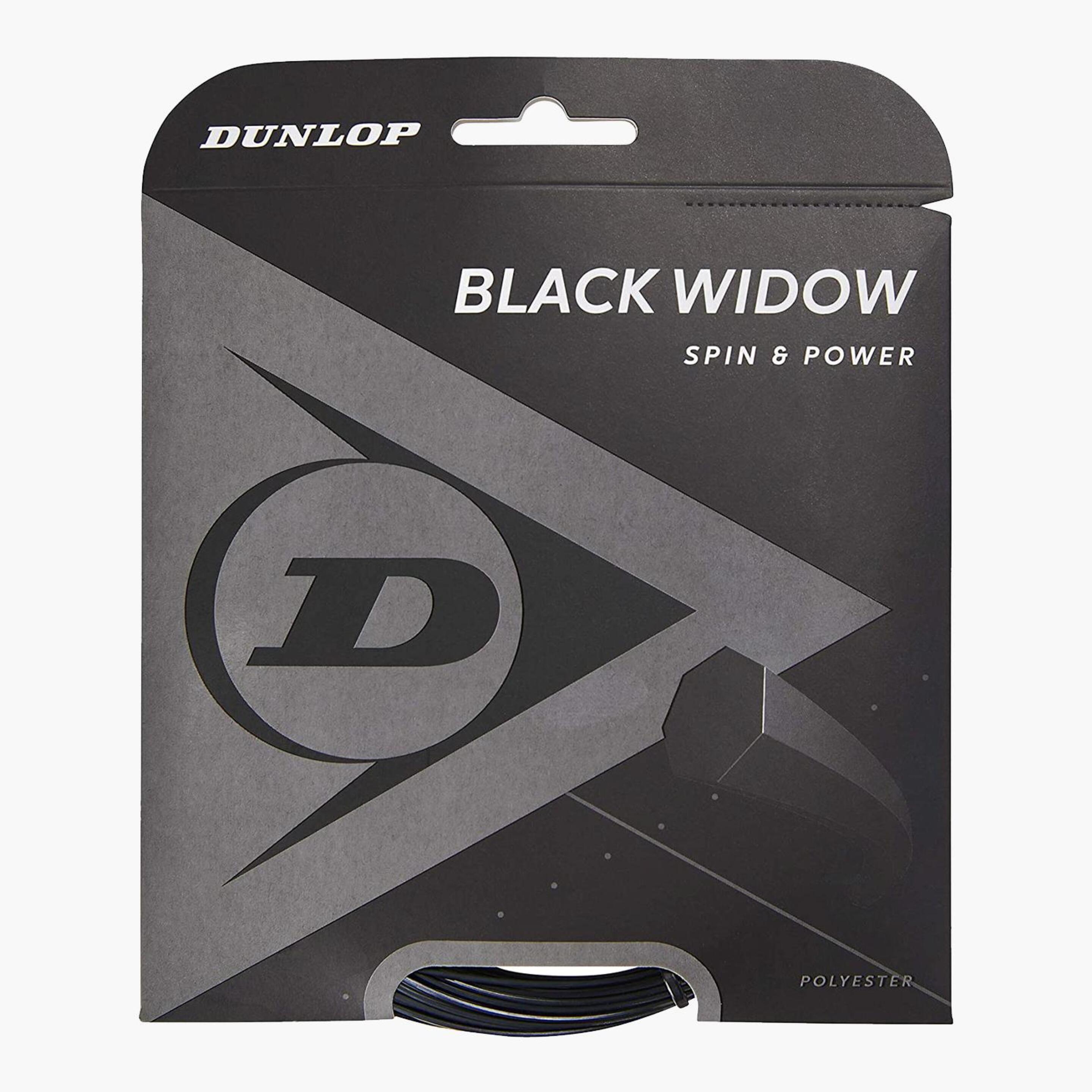 Dunlop Black Widow - negro - Corda Ténis 17_126