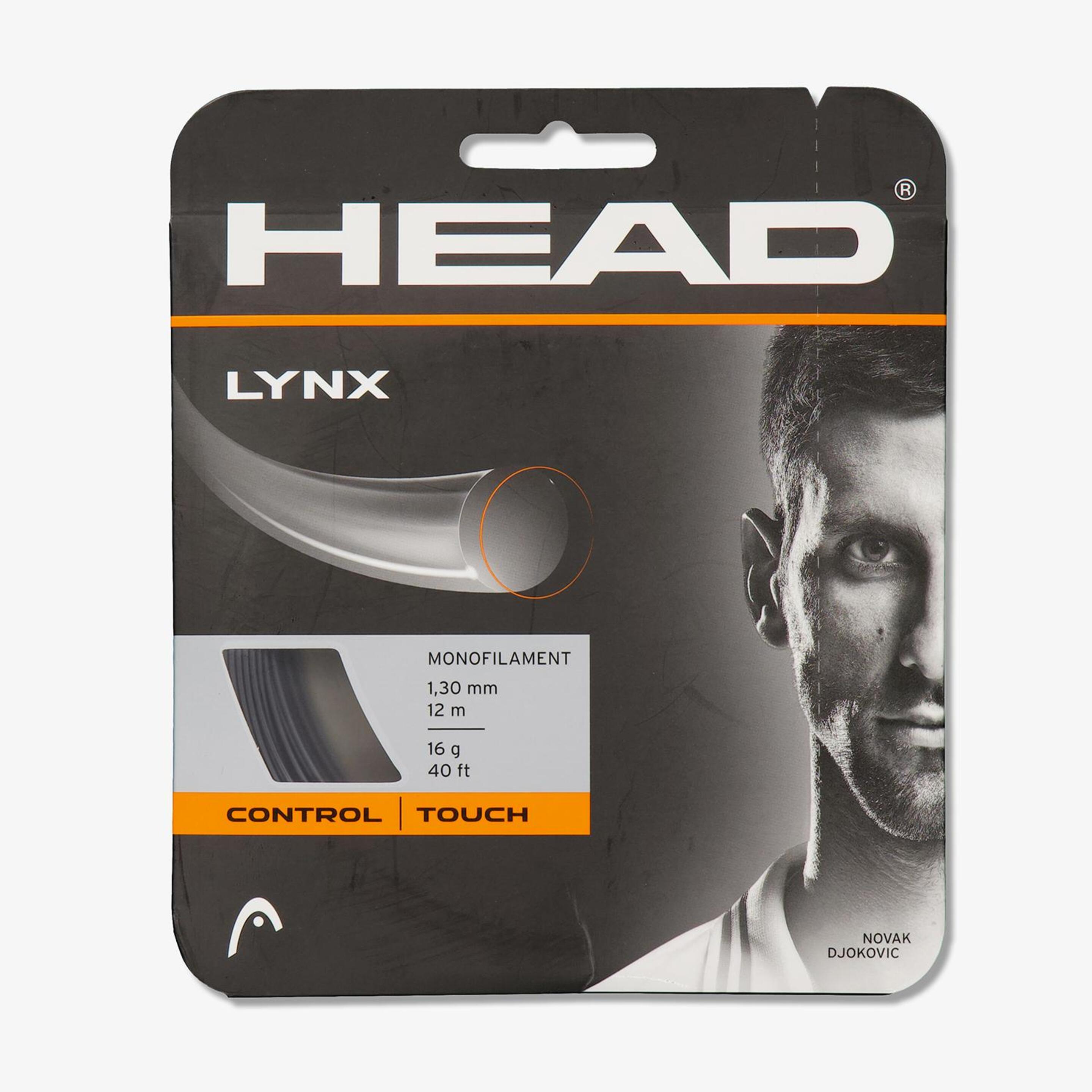 Head Lynx - gris - Cordaje Blister Unisex