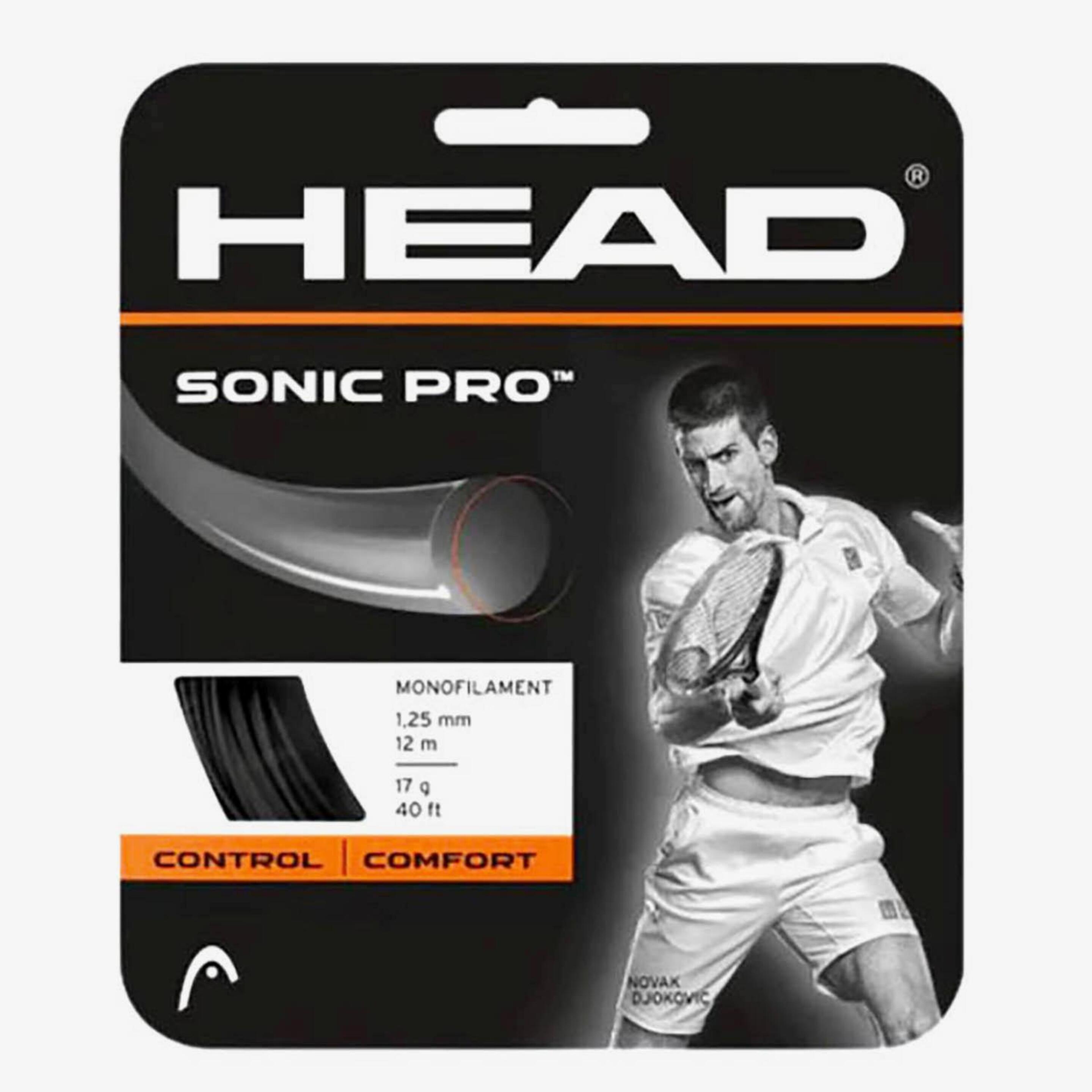 Head Sonic Pro - negro - Encordado Raqueta