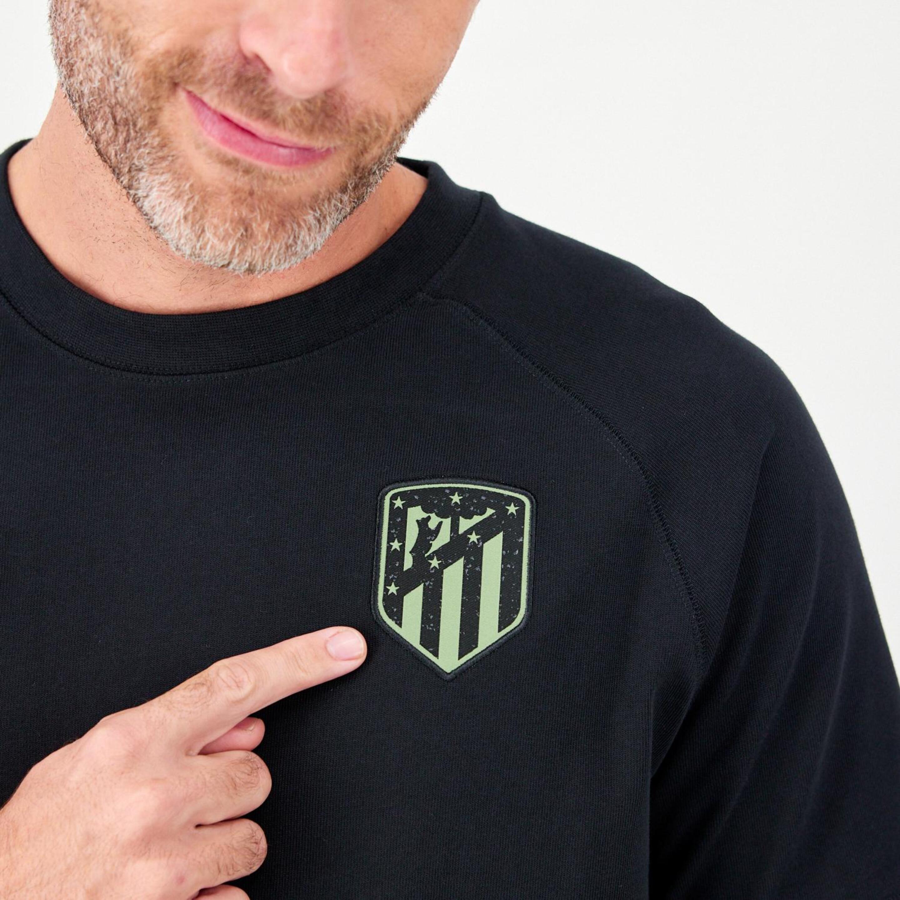 Camiseta Atlético Madrid Prematch 23/24 - Negro - Camiseta Fútbol Hombre