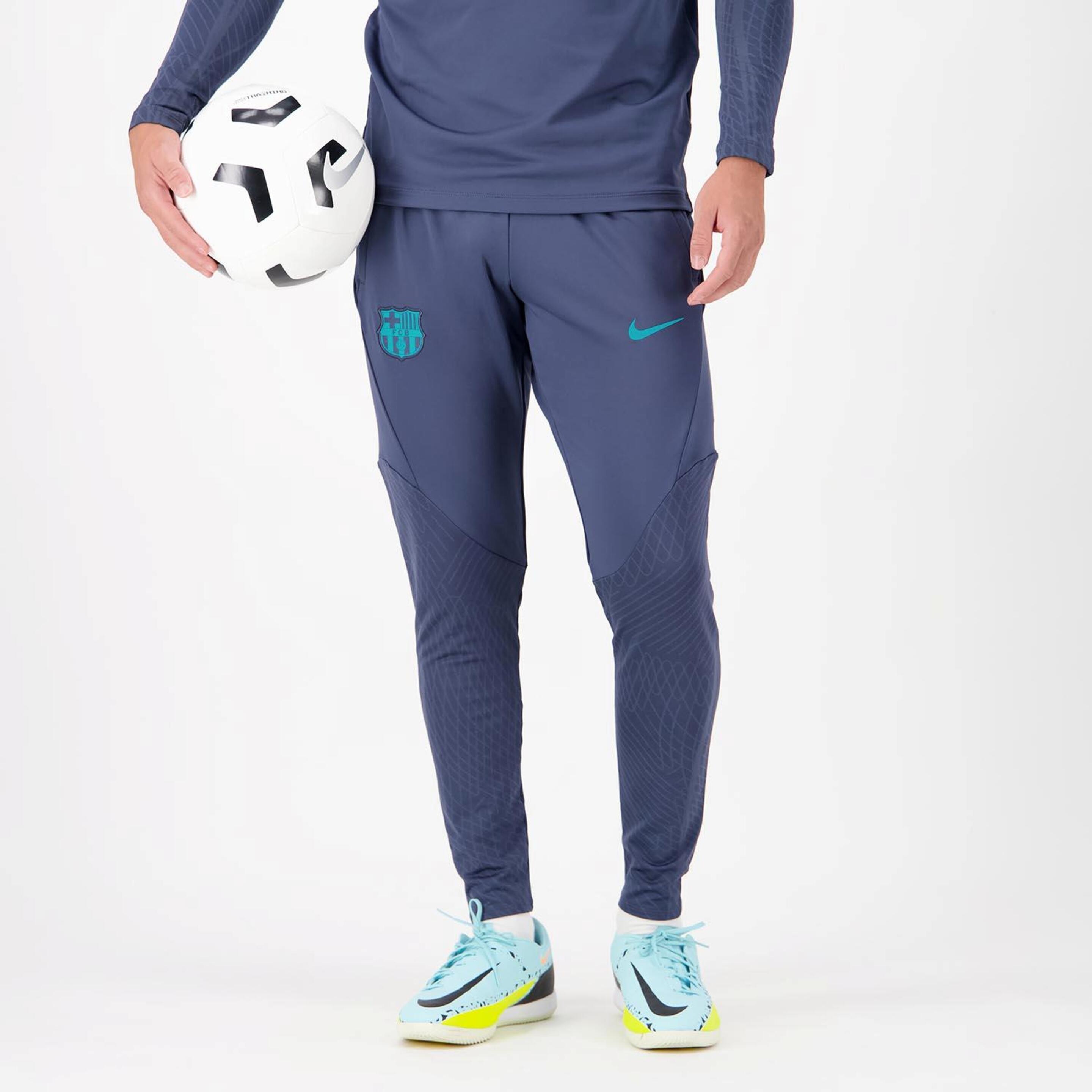 Nike Barcelona Entreno 23/24 - azul - Pantalón Fútbol Hombre
