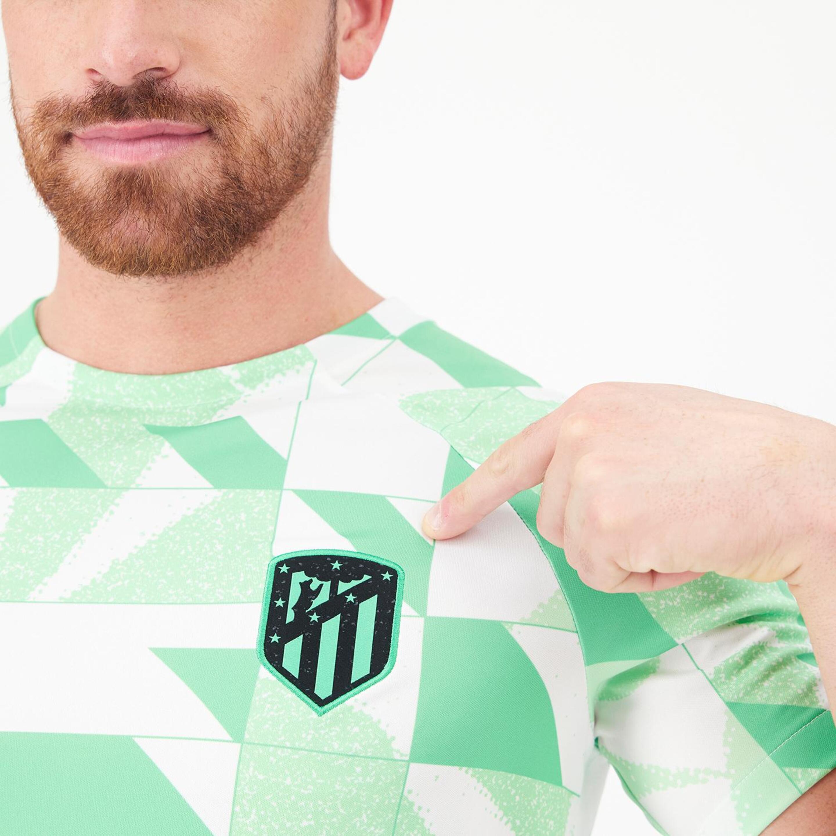 Camiseta Atlético Madrid Prematch 23/24 - Verde - Camiseta Fútbol Hombre