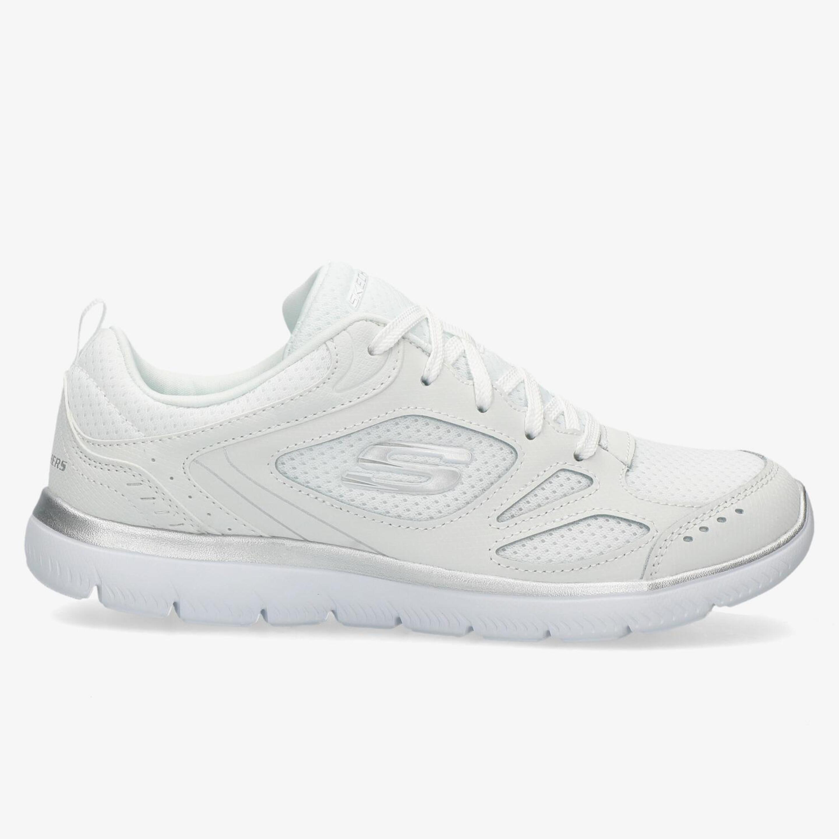 Skechers Summits Suited - blanco - Zapatillas Running Mujer