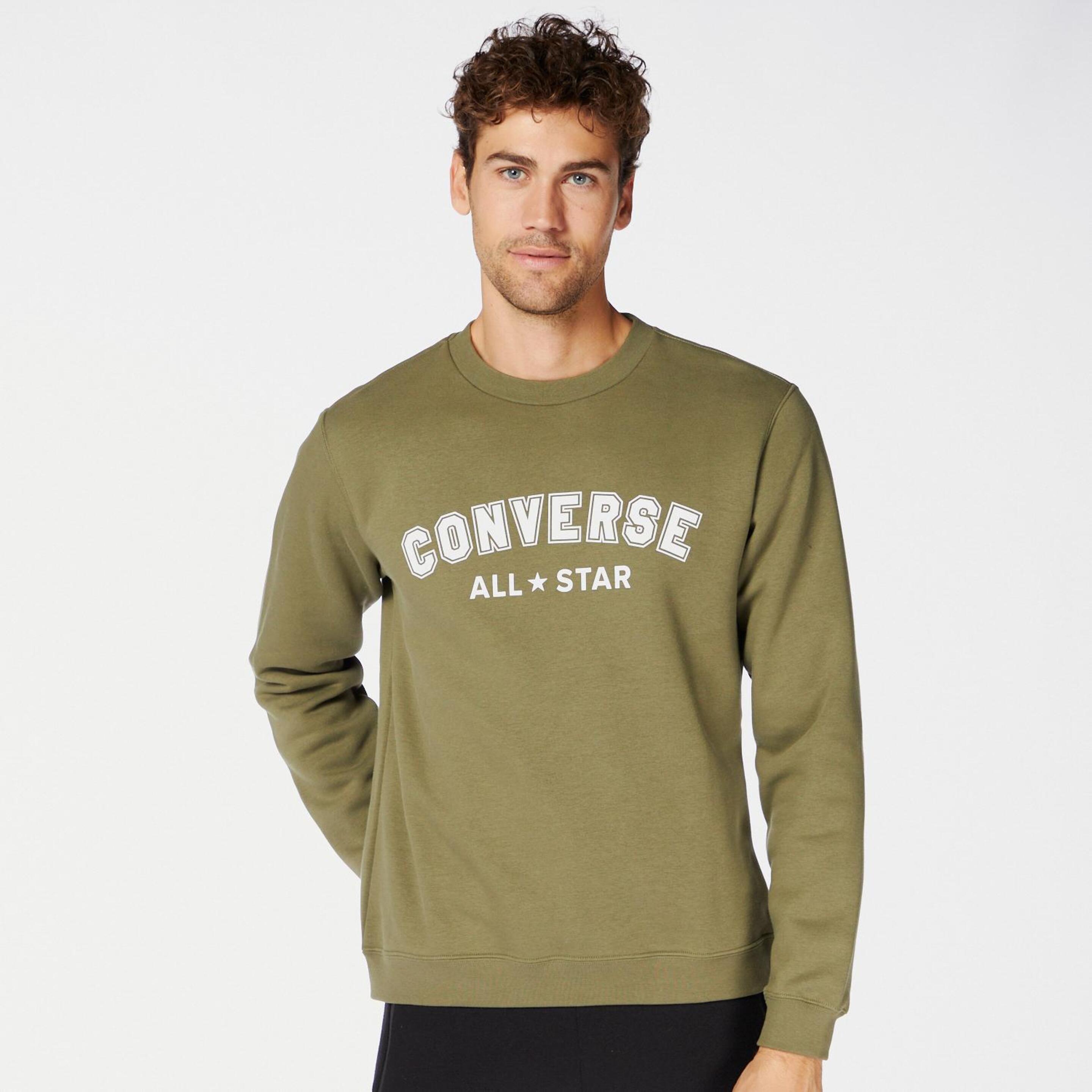 Converse Varsity - verde - Sweat Homem