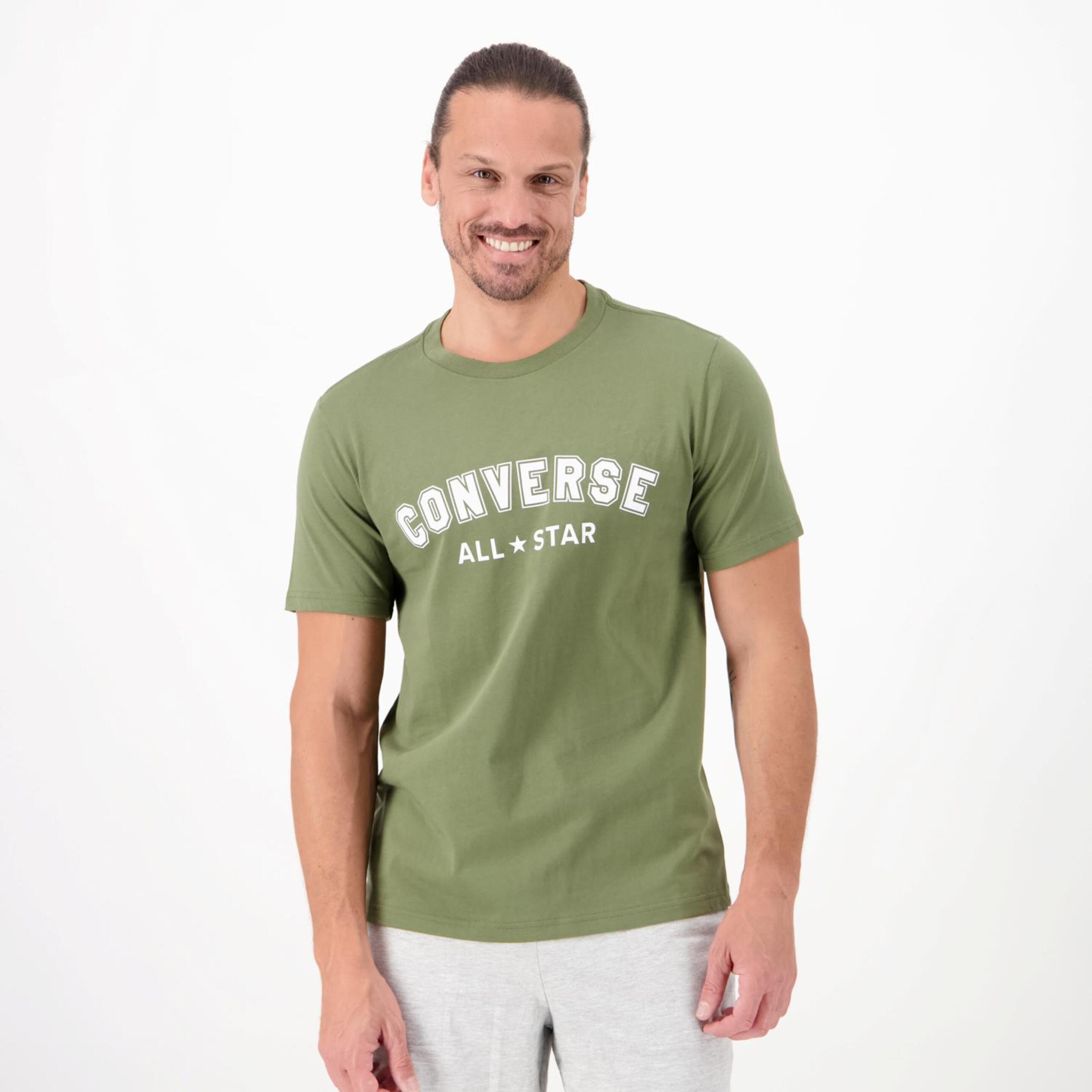 Converse All Star - verde - T-shirt Homem