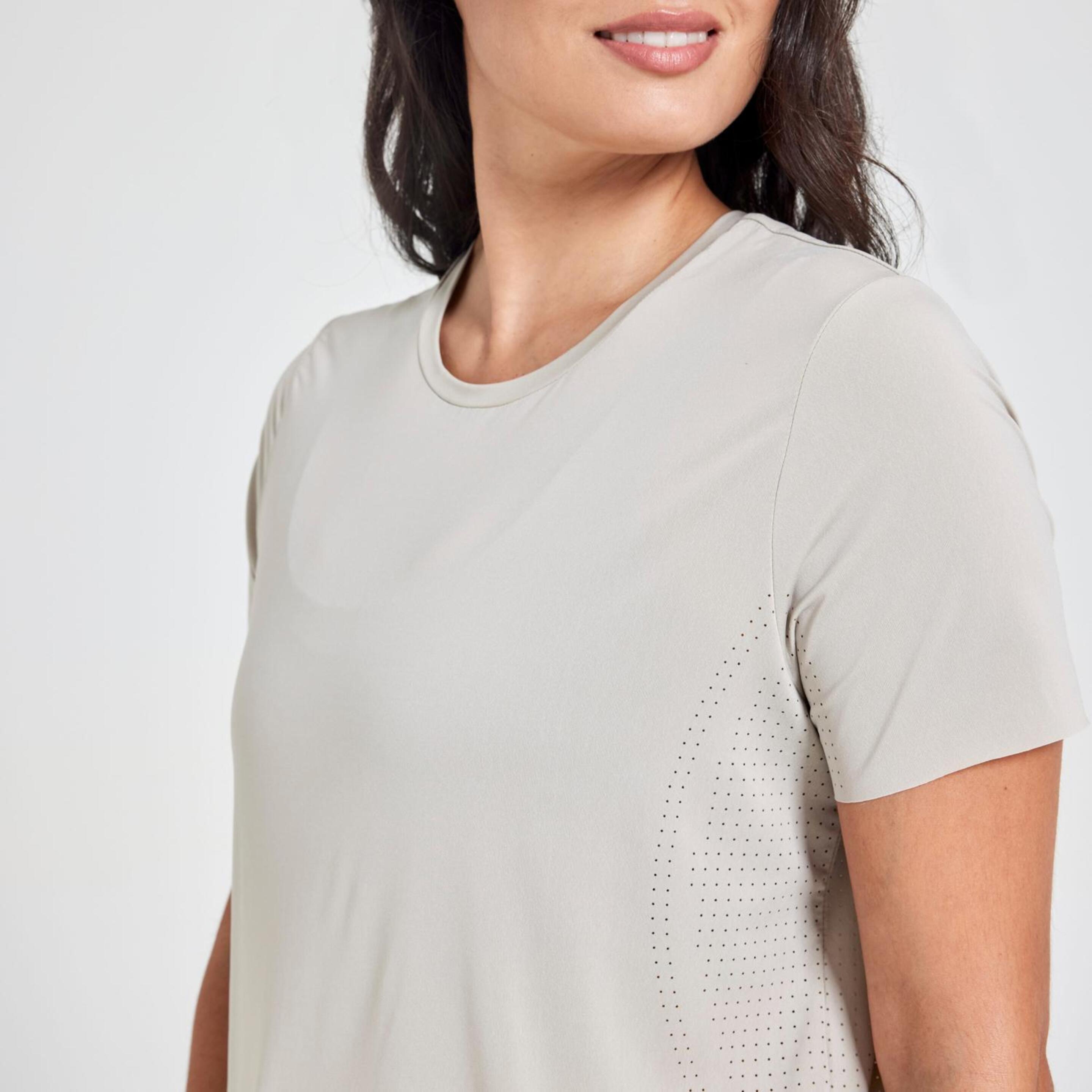 Doone Casual Luxe - Bege - T-shirt Mulher | Sport Zone