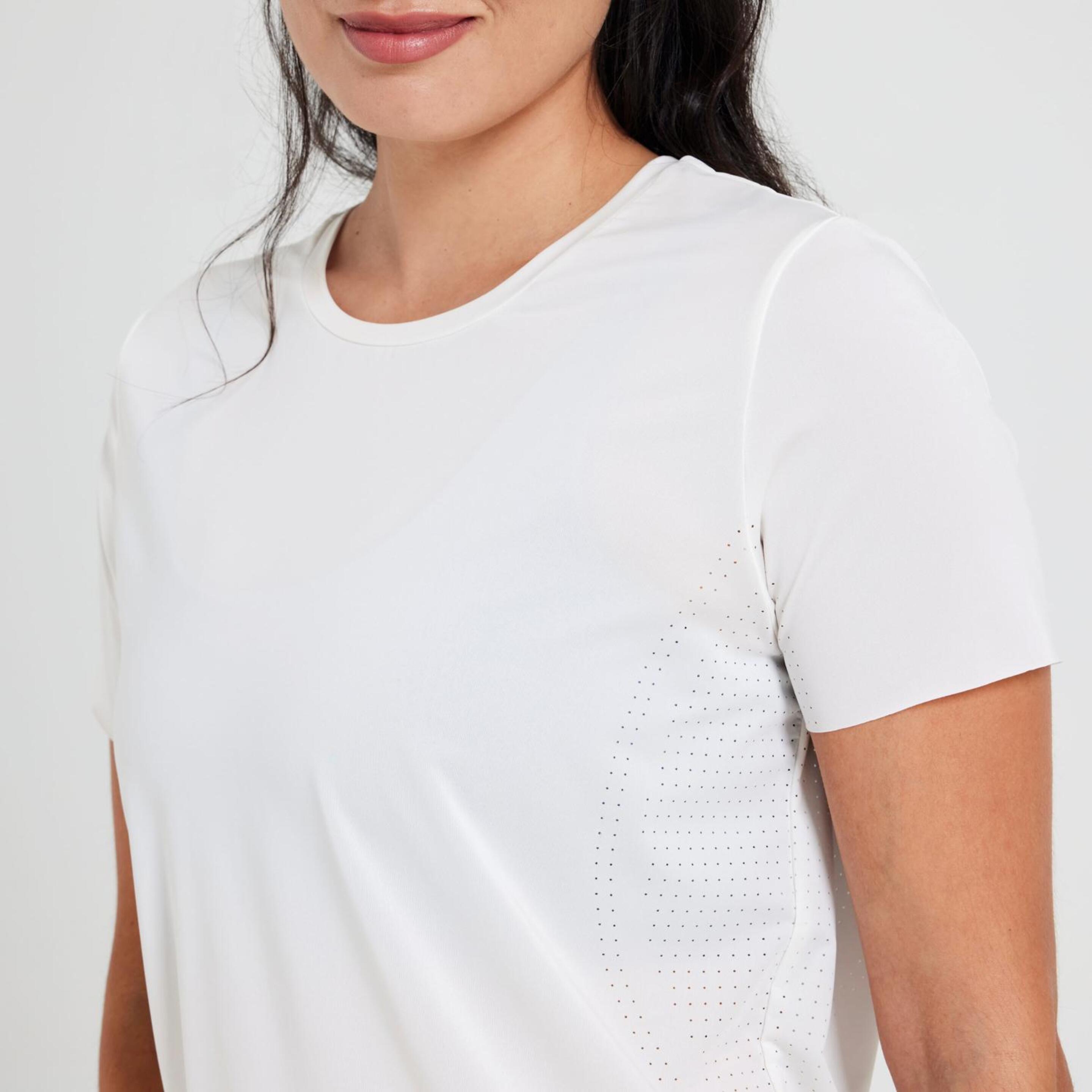 Doone Casual Luxe - Blanco - Camiseta Mujer