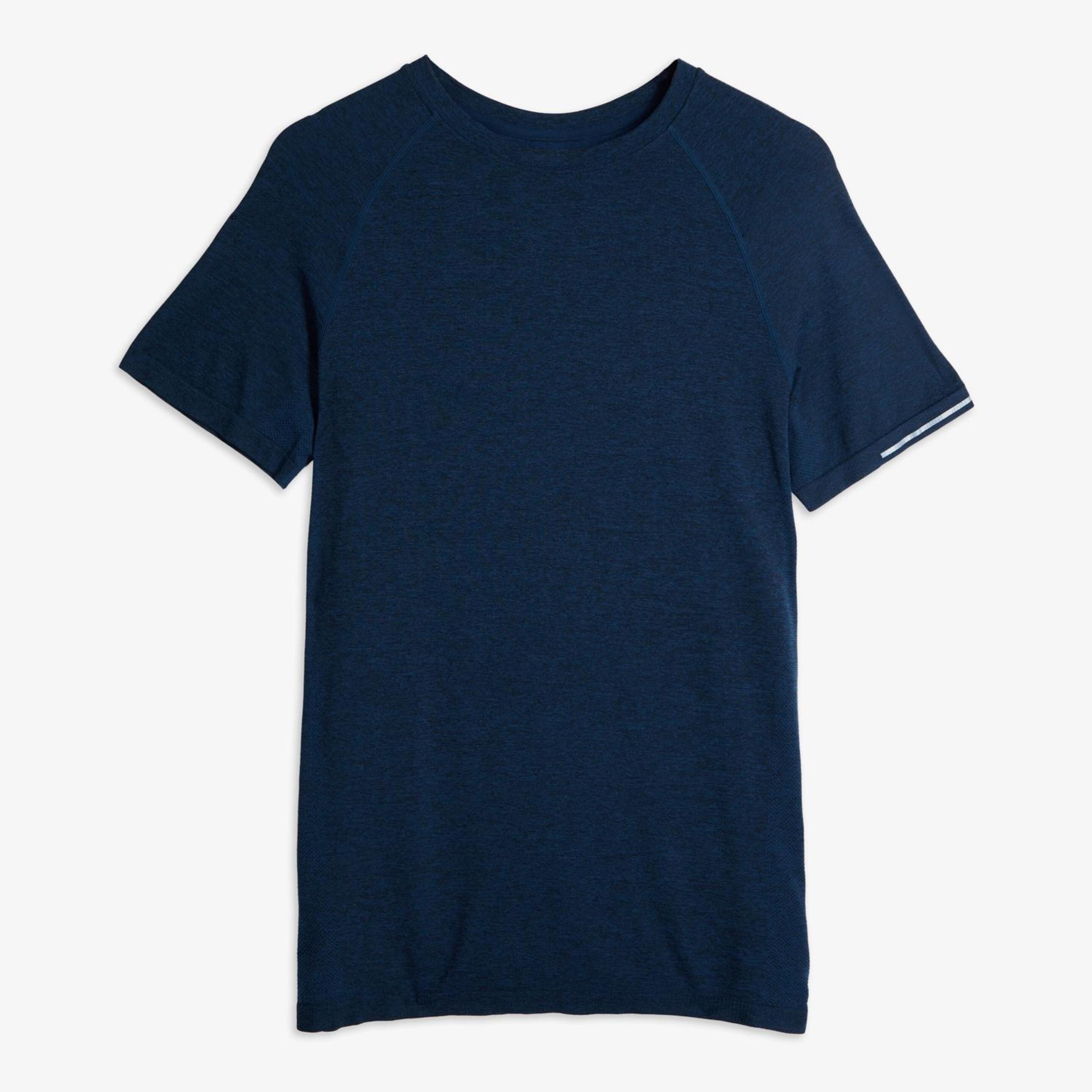 Doone Activ  - Marino - Camiseta Sin Costuras Hombre