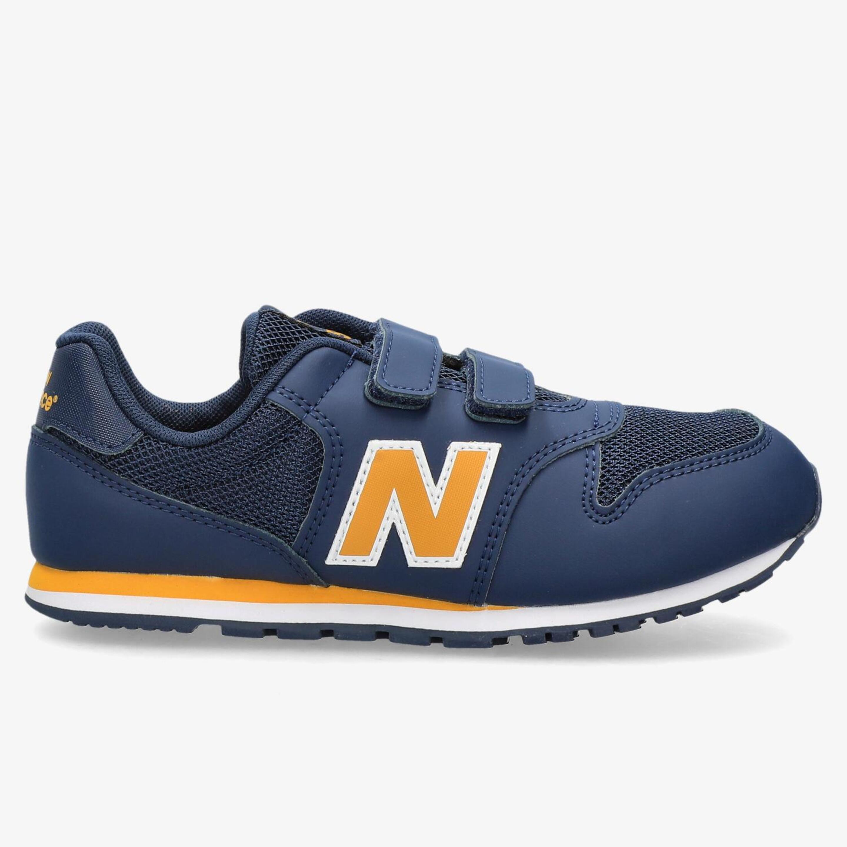 New Balance 500 - azul - Zapatillas Velcro Niño