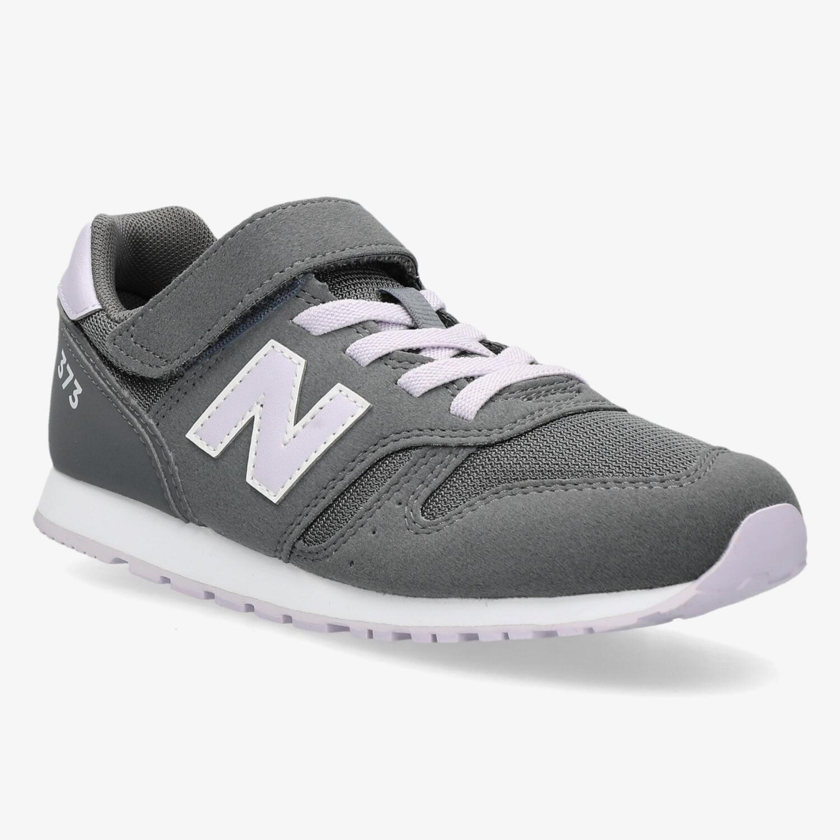 New Balance 373 - Gris - Zapatillas Velcro Niña  | Sprinter