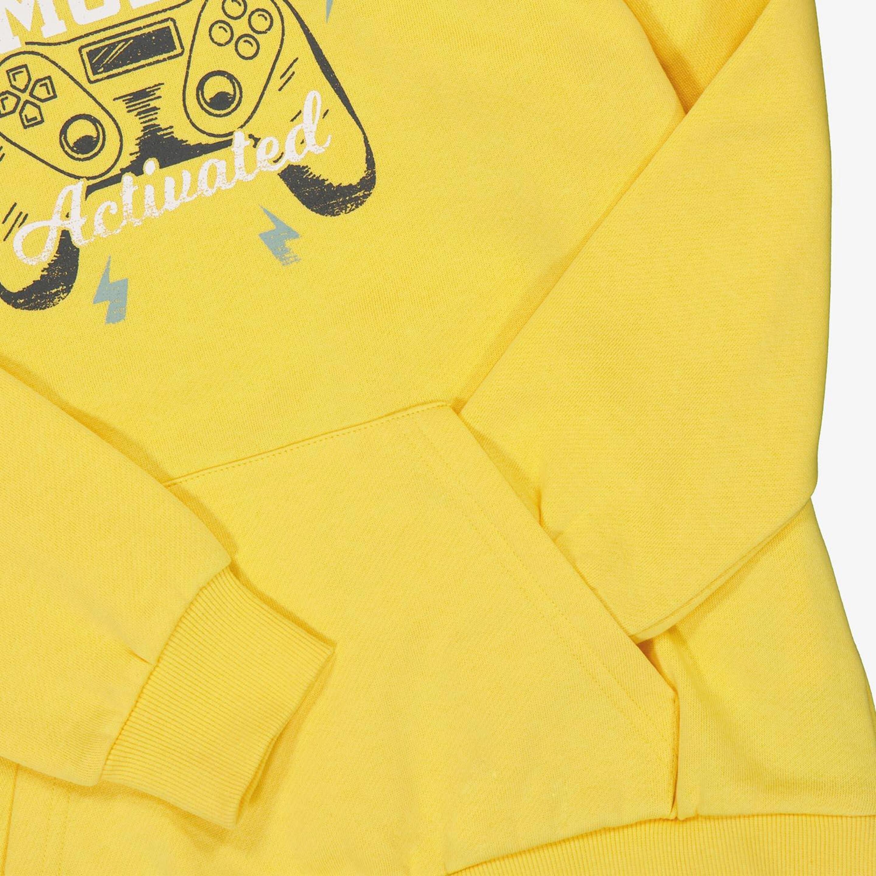 Up Basic - Amarelo - Sweatshirt Capuz Rapaz | Sport Zone