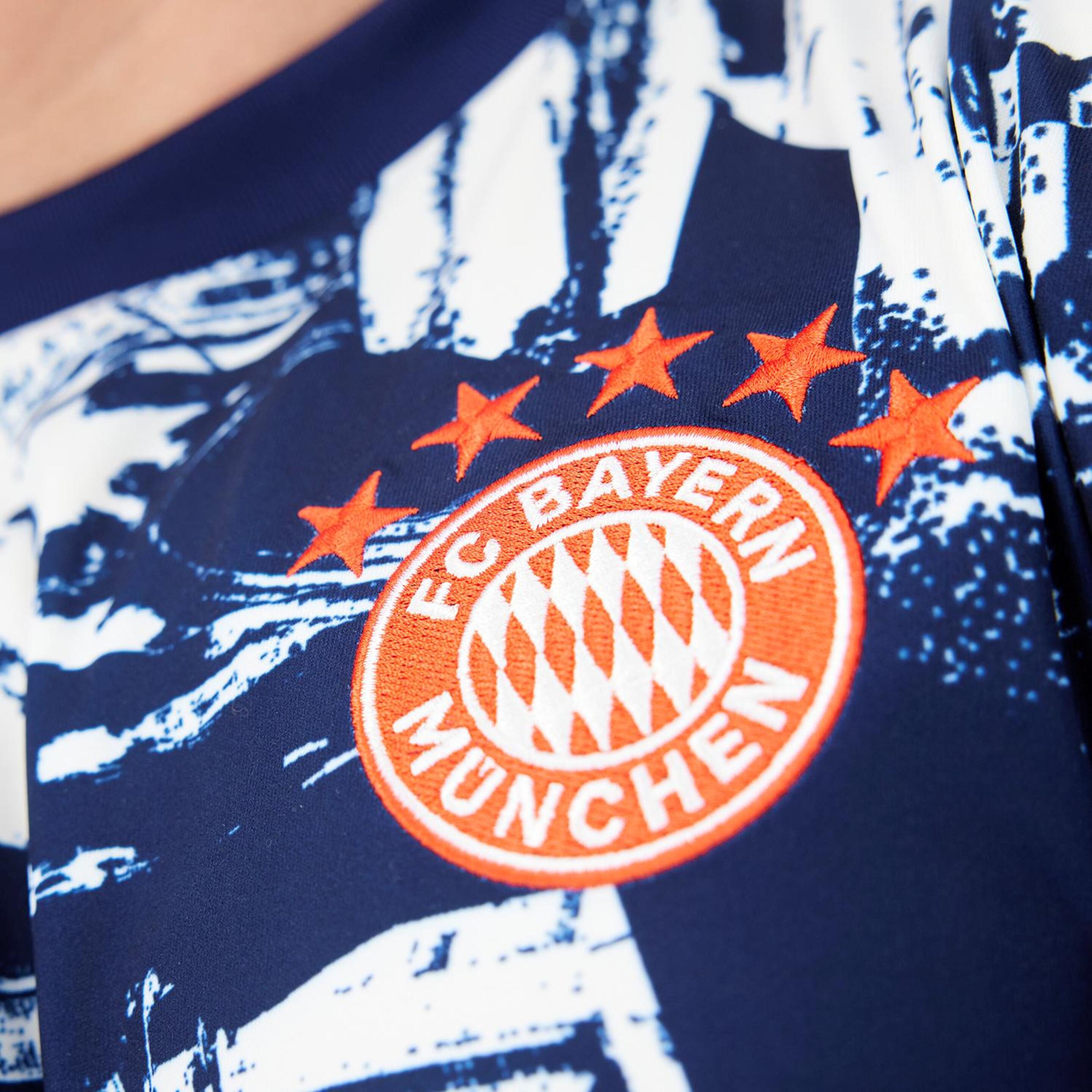 Camiseta Bayern Munich Prematch 23/24 - Blanco - Camiseta Fútbol Hombre
