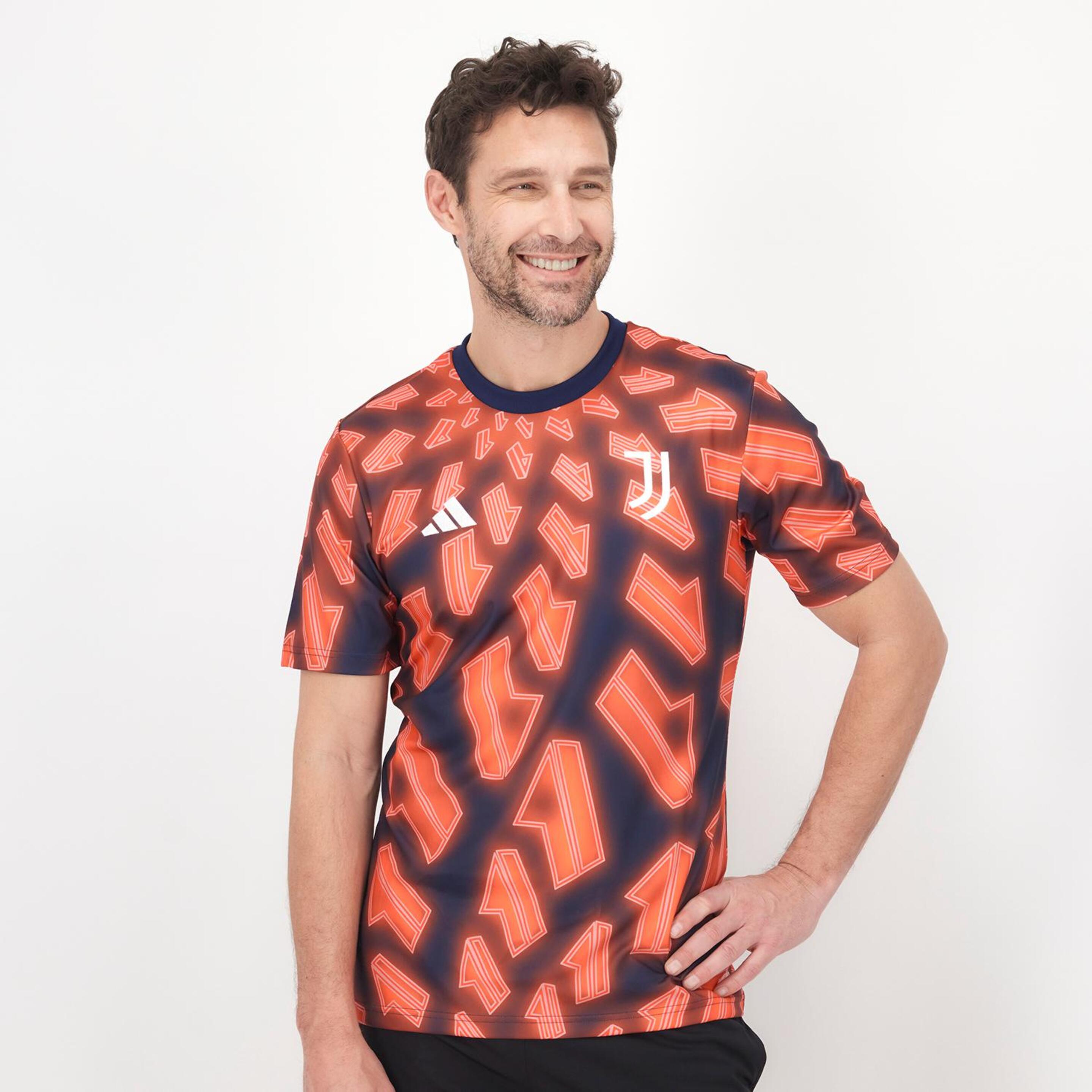 Camiseta Juventus Prematch 23/24 - rojo - Fútbol Hombre