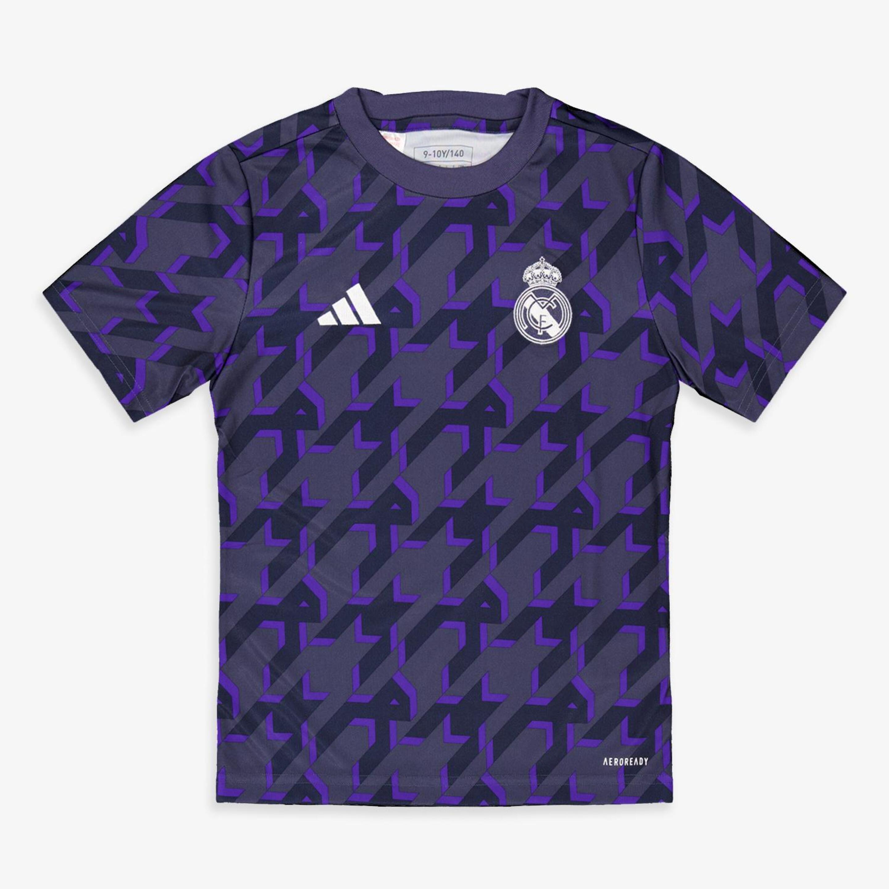 Camiseta Real Madrid Prematch 23/24 - azul - Camiseta Fútbol Niño
