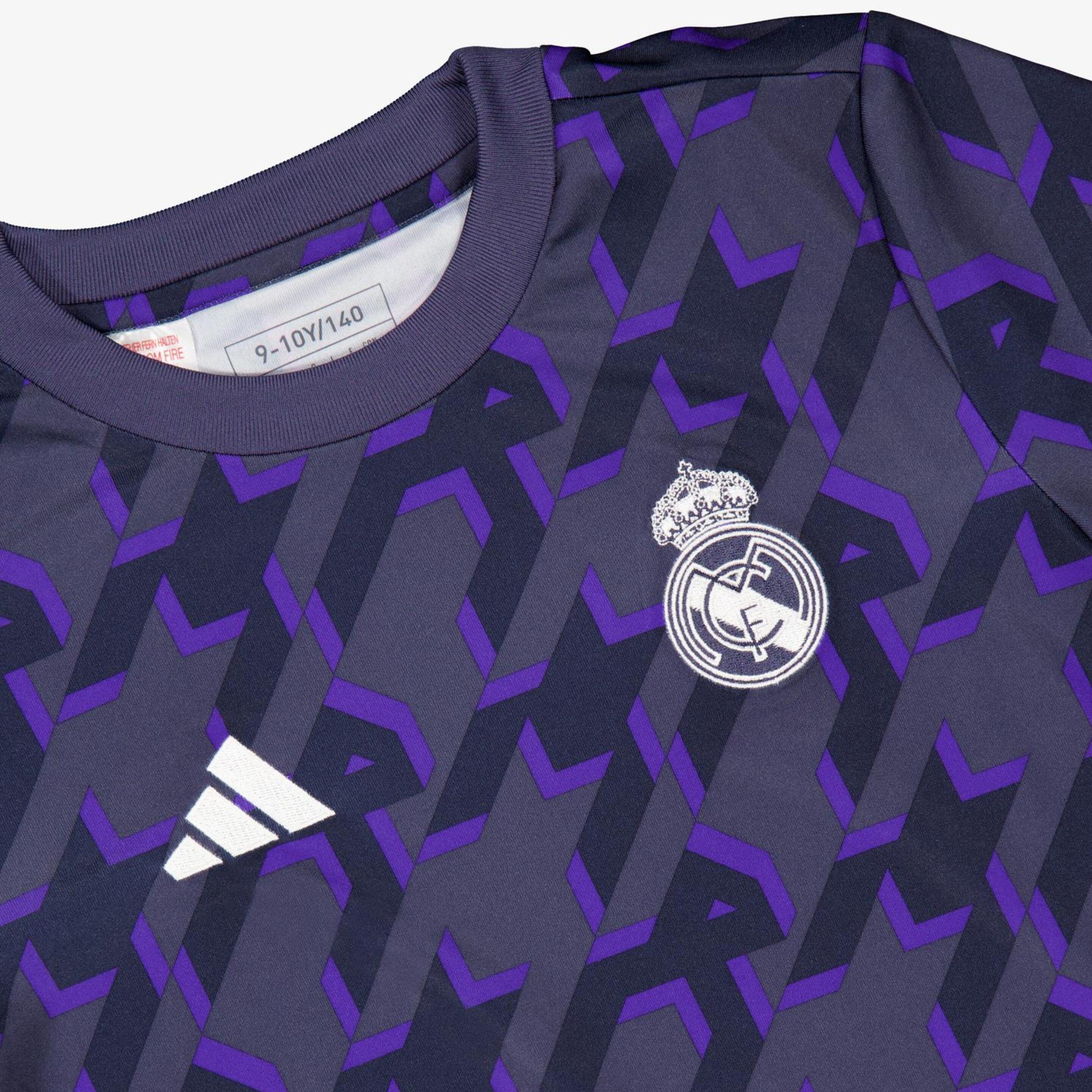 Camiseta Real Madrid Prematch 23/24 - Azul - Camiseta Fútbol Niño