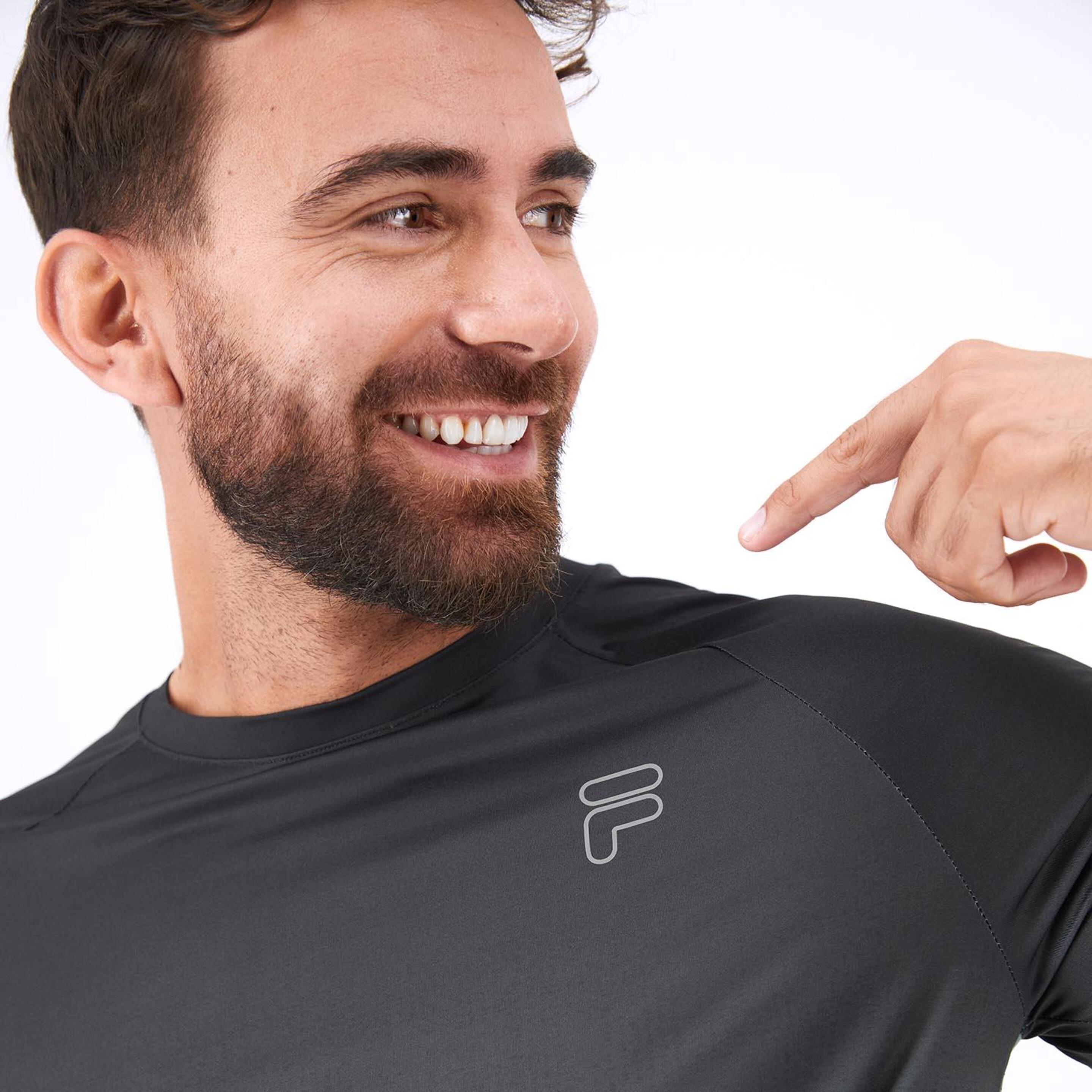 Fila Training - Caqui - T-shirt Running Homem | Sport Zone